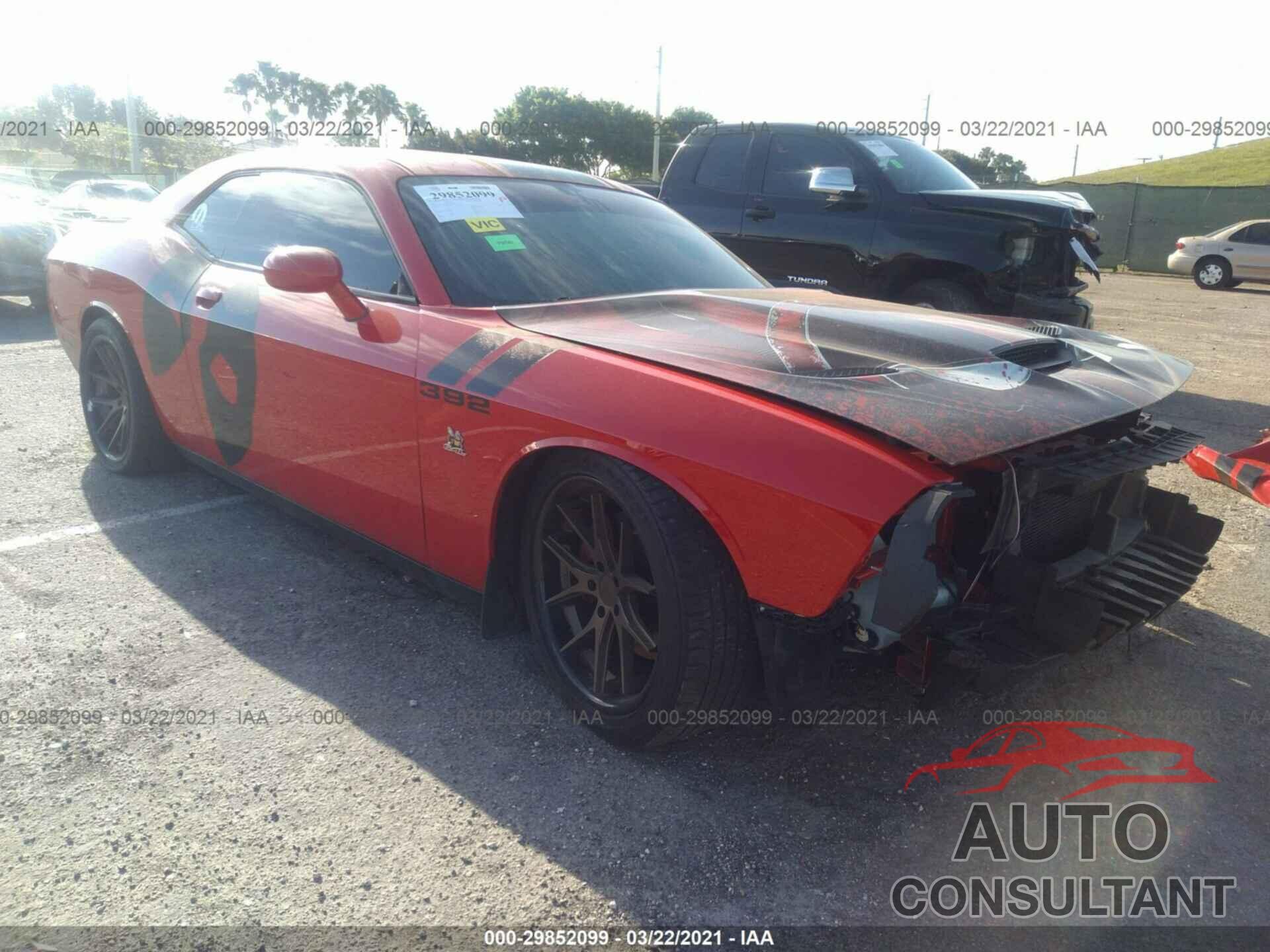 DODGE CHALLENGER 2016 - 2C3CDZFJ8GH351500
