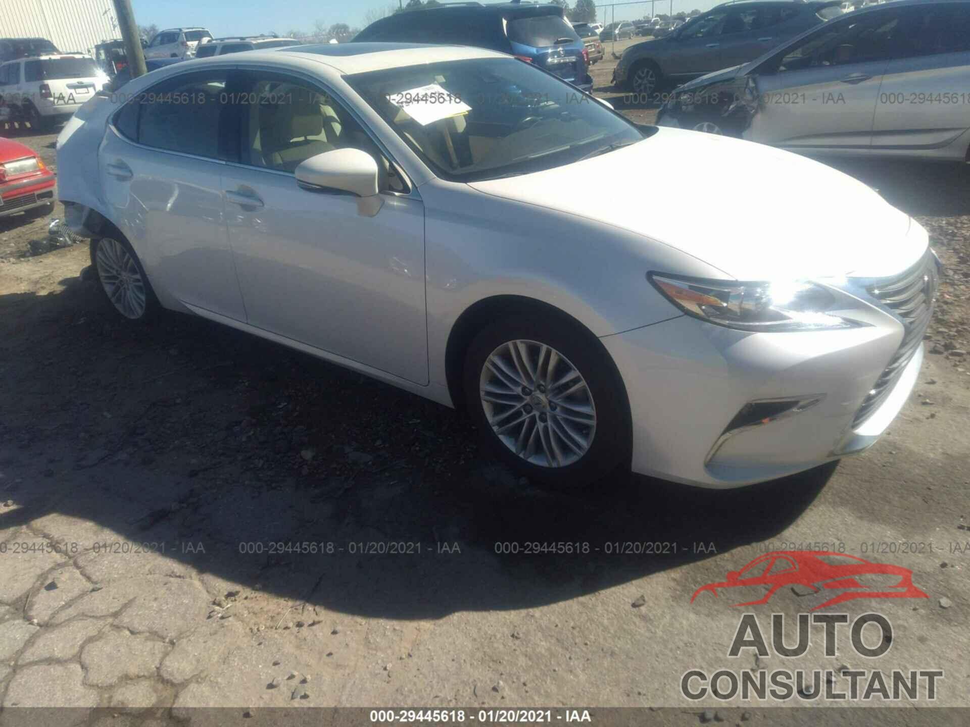 LEXUS ES 2018 - 58ABK1GG1JU105799