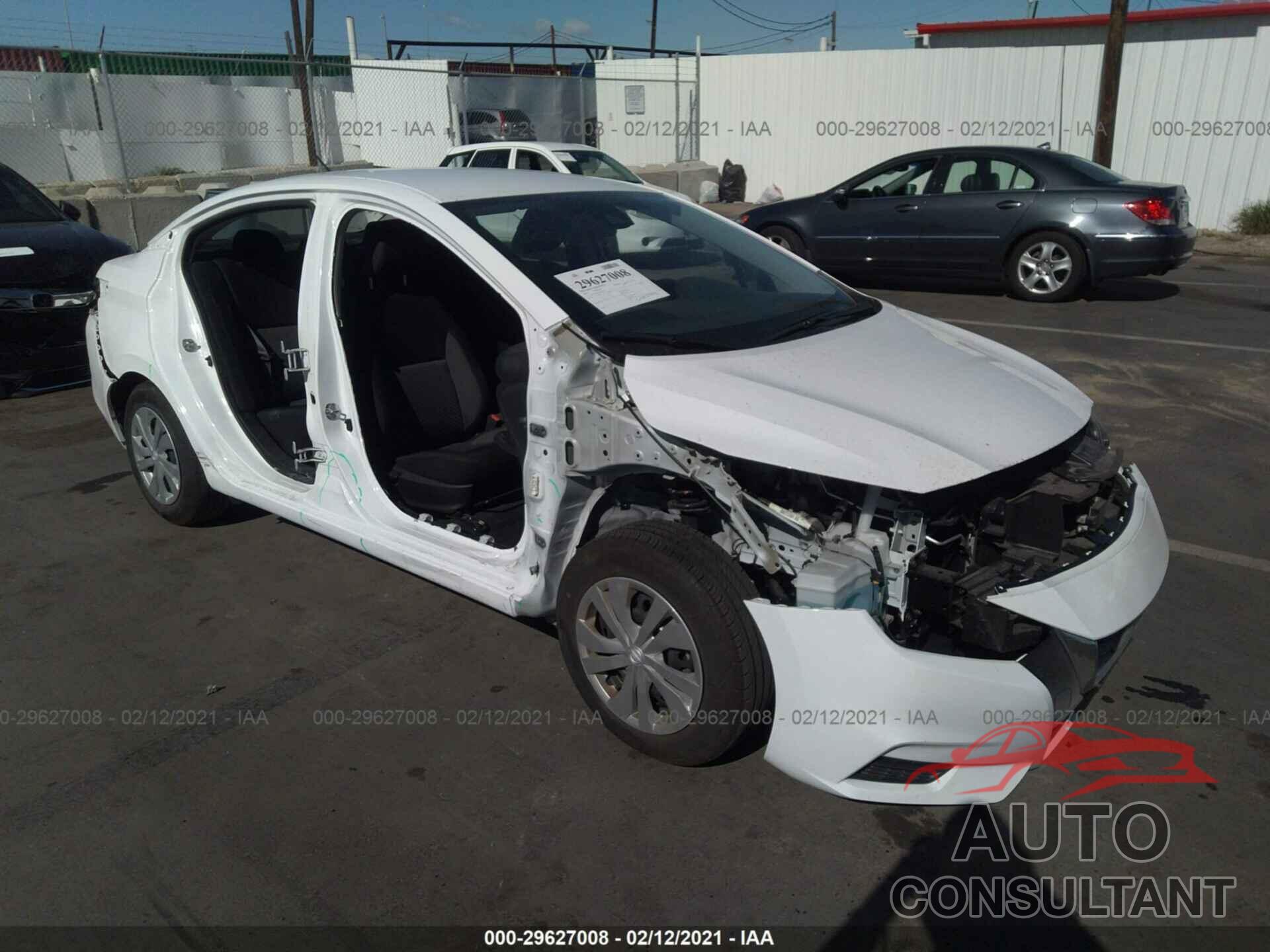 NISSAN VERSA 2020 - 3N1CN8DVXLL876152