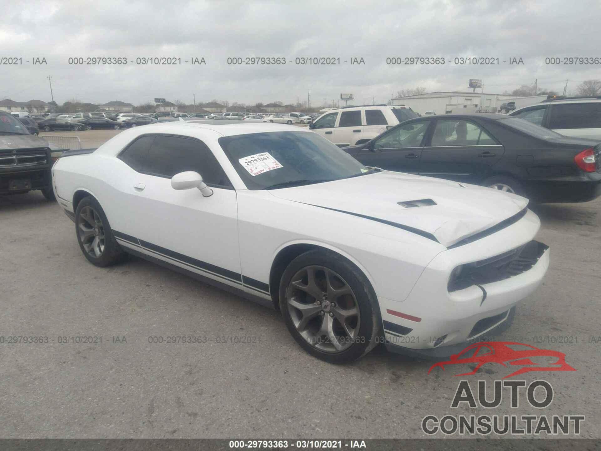 DODGE CHALLENGER 2017 - 2C3CDZAG7HH536540