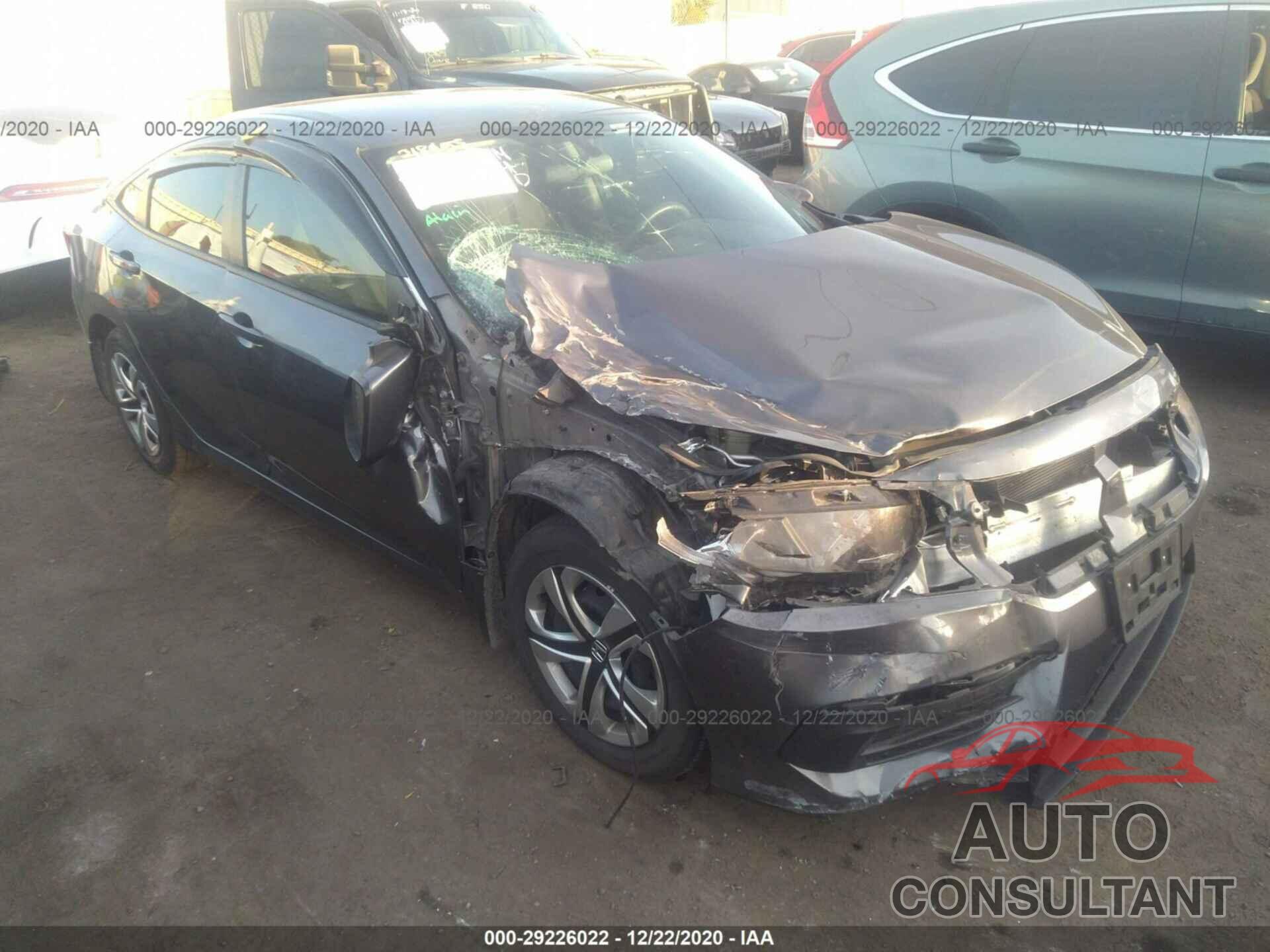 HONDA CIVIC SEDAN 2017 - 2HGFC2F54HH507587