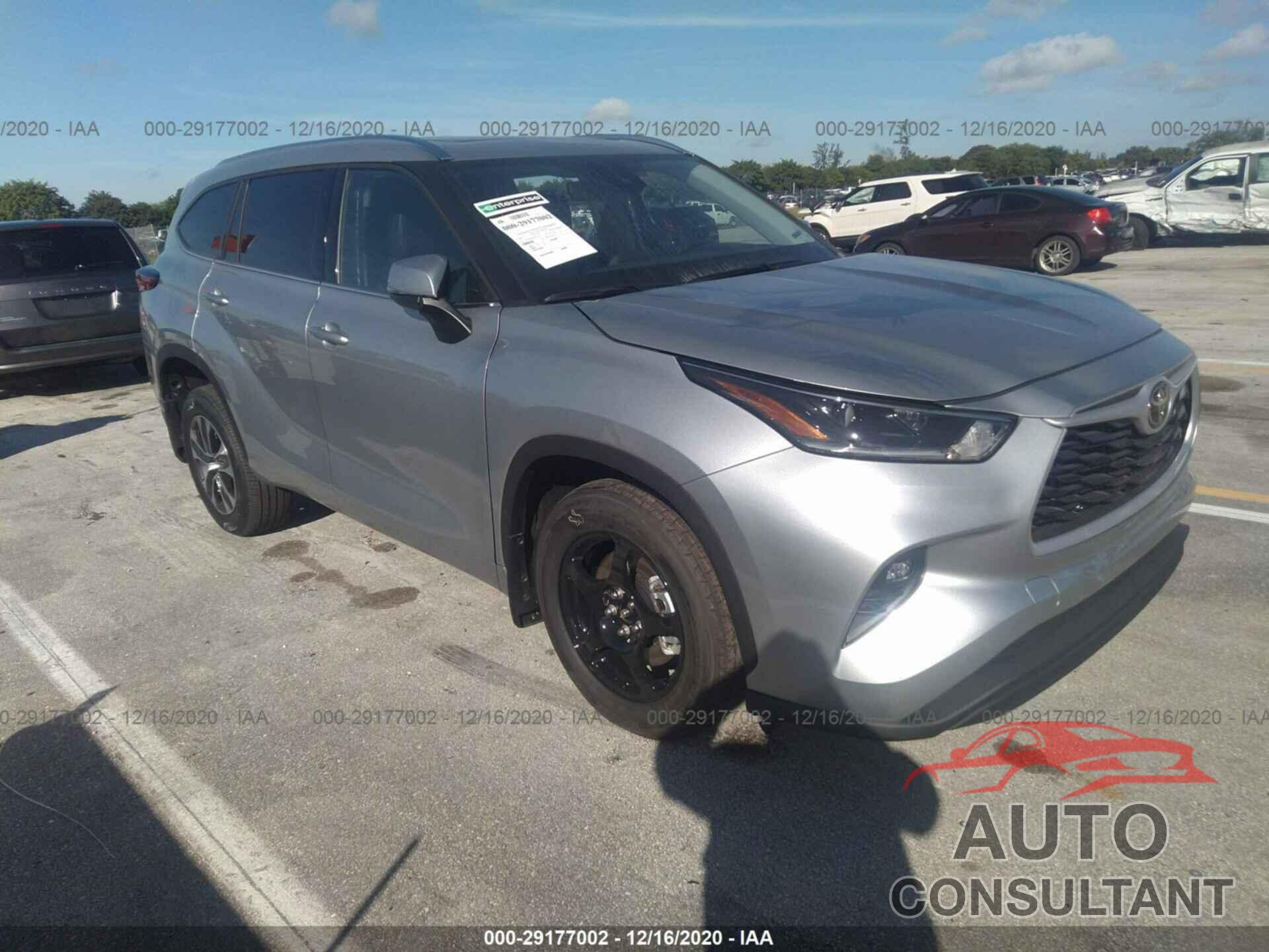 TOYOTA HIGHLANDER 2021 - 5TDGZRBH9MS072104