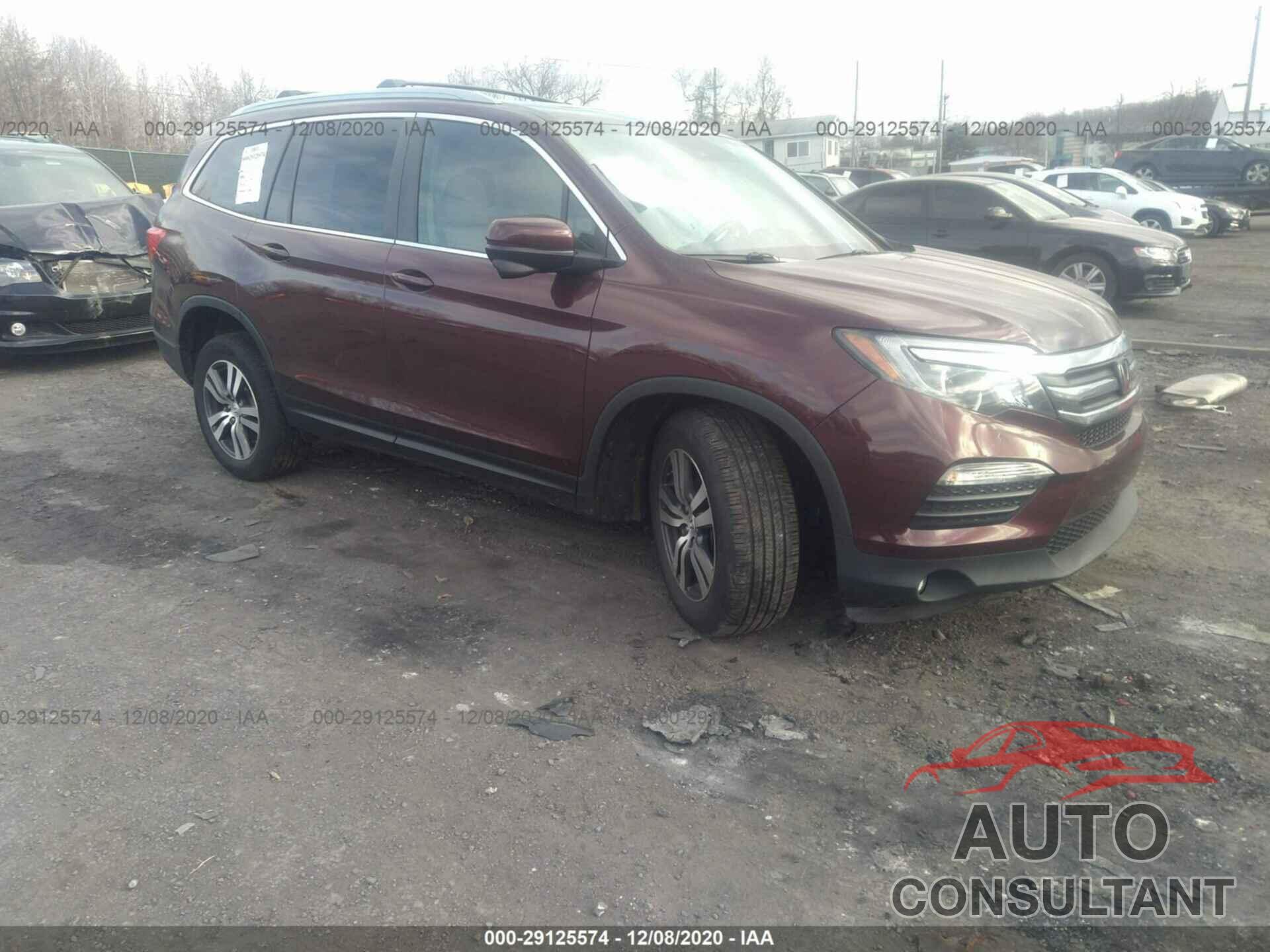 HONDA PILOT 2016 - 5FNYF6H65GB058680