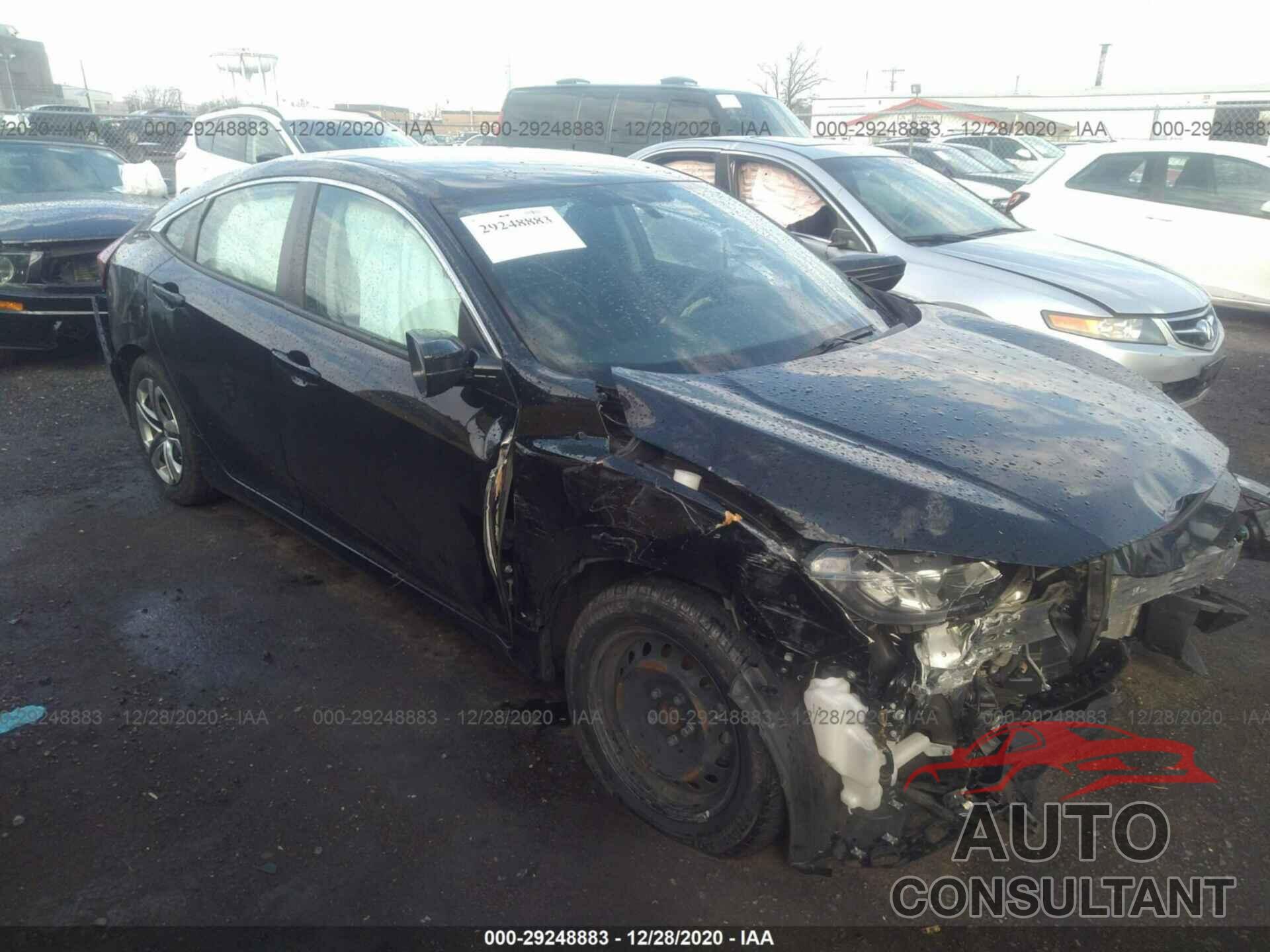 HONDA CIVIC SEDAN 2016 - 2HGFC2F54GH537588