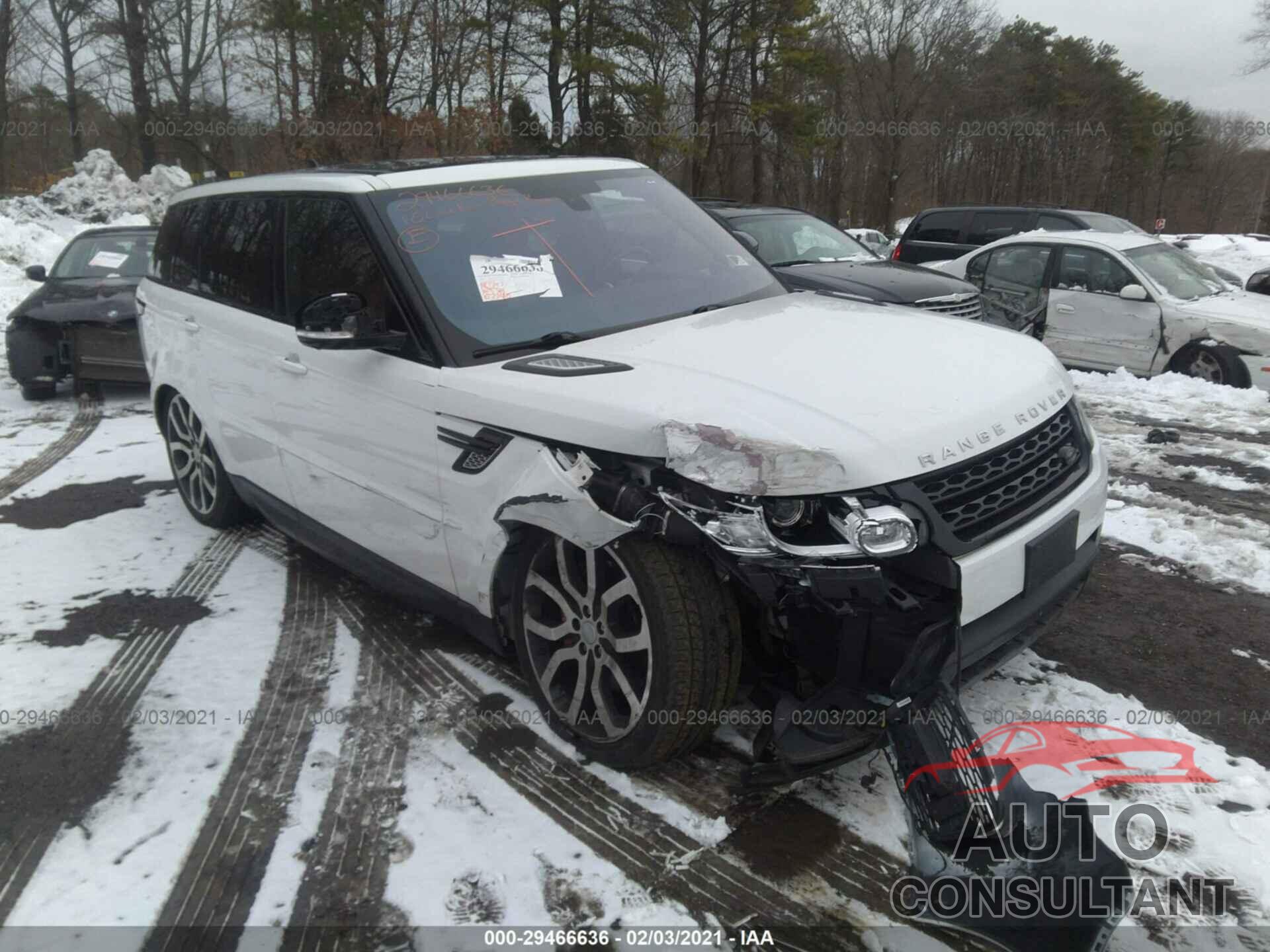 LAND ROVER RANGE ROVER SPORT 2016 - SALWR2EF0GA577889