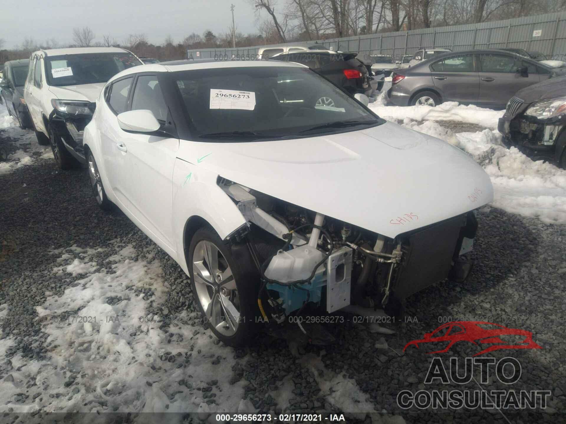 HYUNDAI VELOSTER 2016 - KMHTC6AD7GU268650