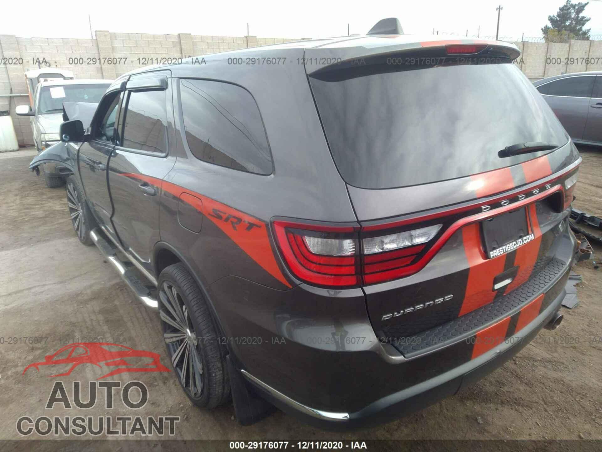 DODGE DURANGO 2018 - 1C4RDHAGXJC316785