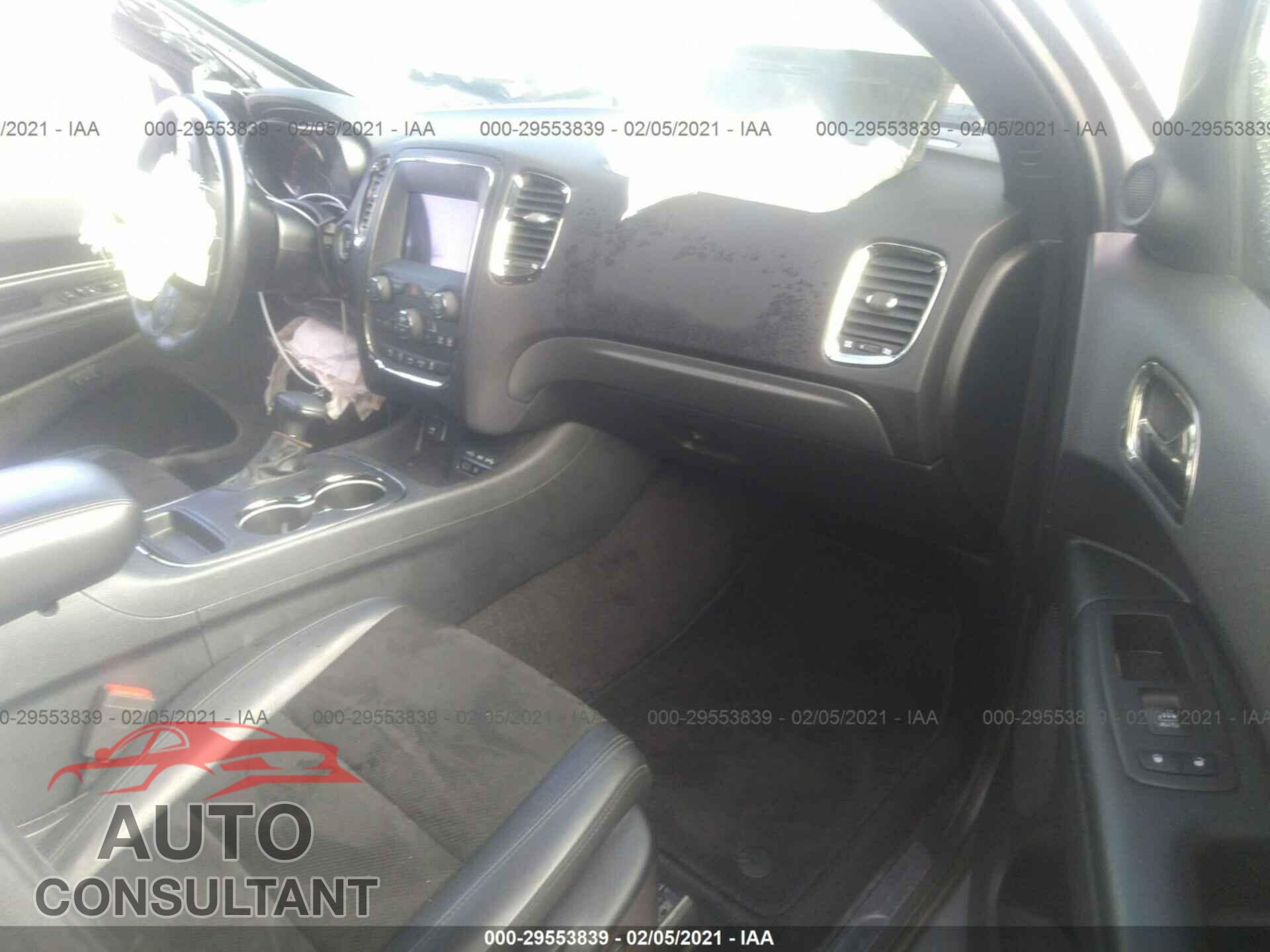 DODGE DURANGO 2019 - 1C4RDHDG8KC556933