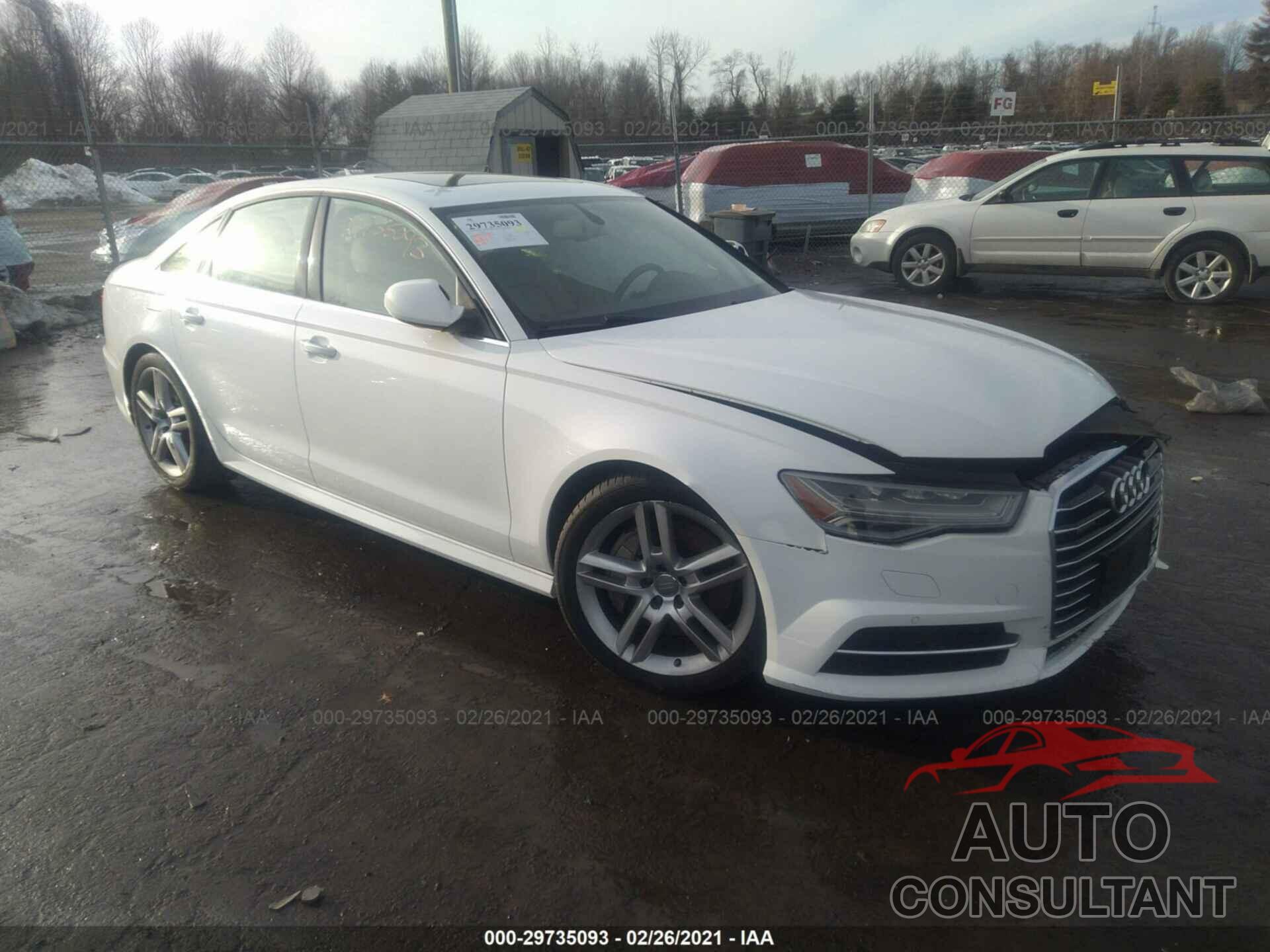 AUDI A6 2016 - WAUGFAFC5GN014894