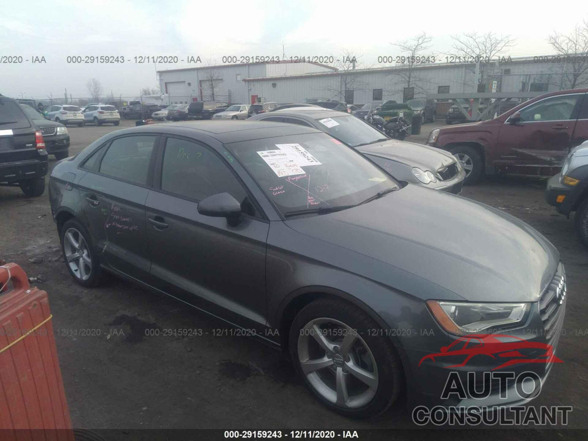 AUDI A3 2016 - WAUB8GFF7G1070747