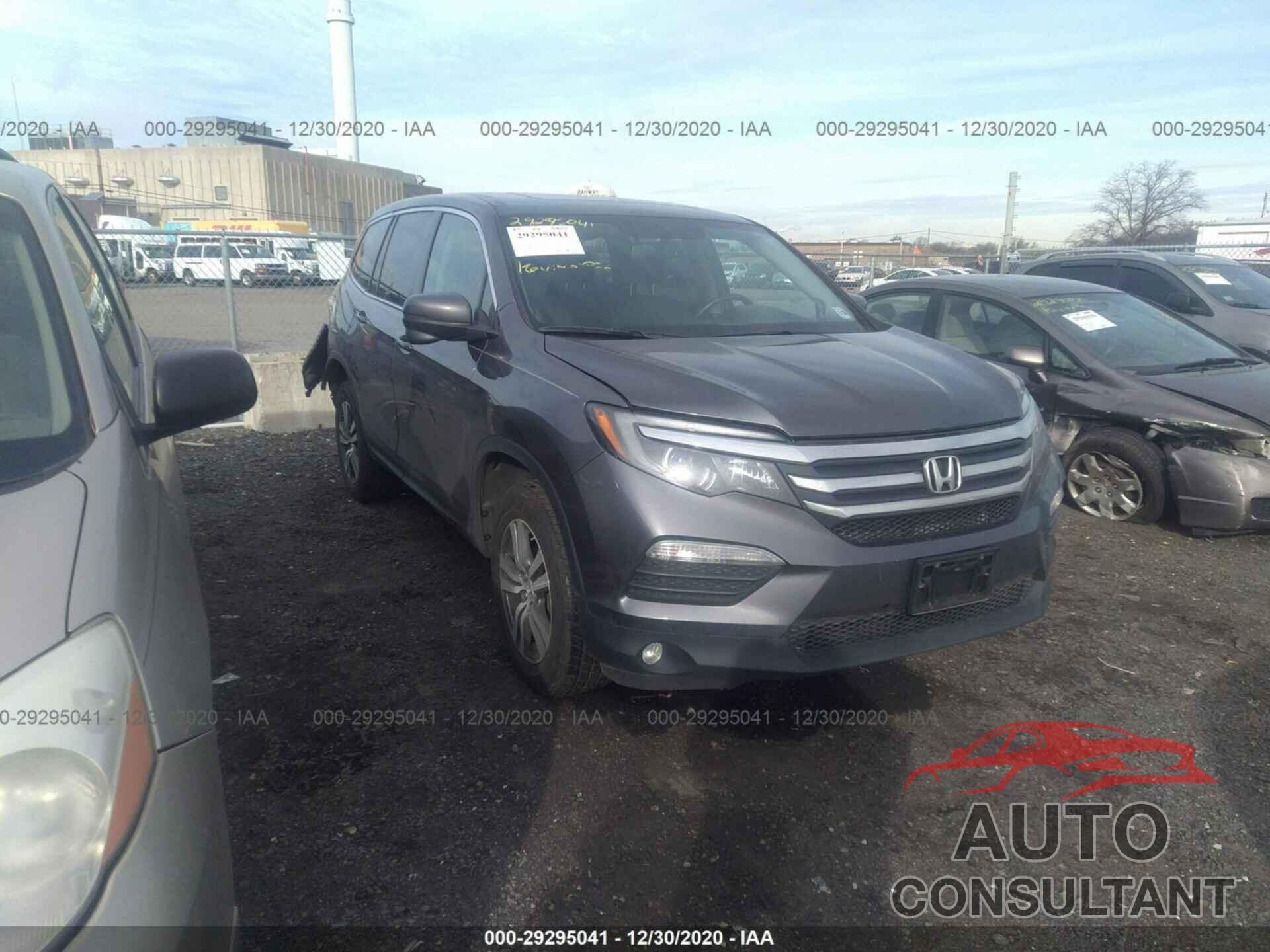HONDA PILOT 2017 - 5FNYF6H57HB095318