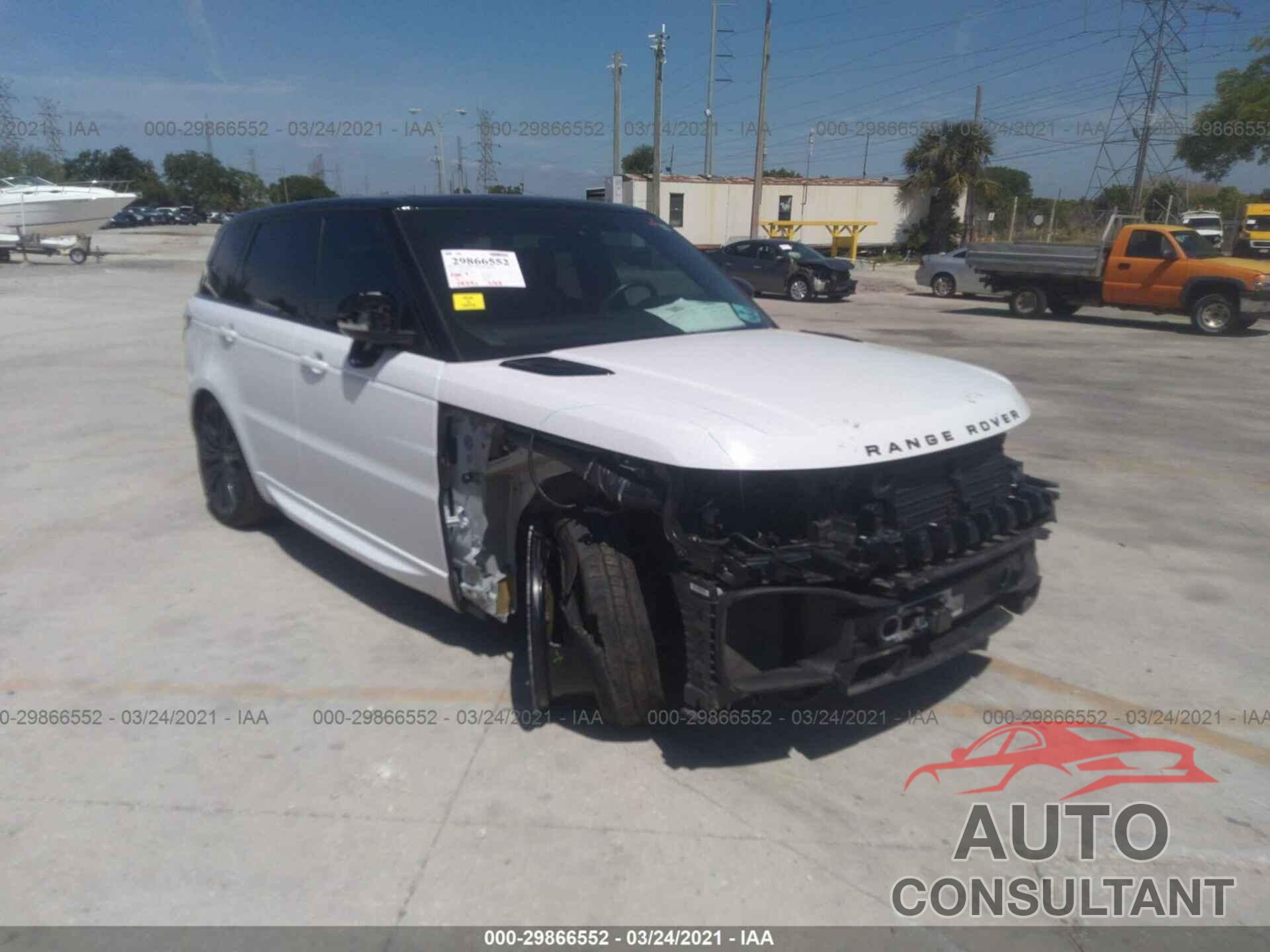 LAND ROVER RANGE ROVER SPORT 2019 - SALWR2RE3KA817849