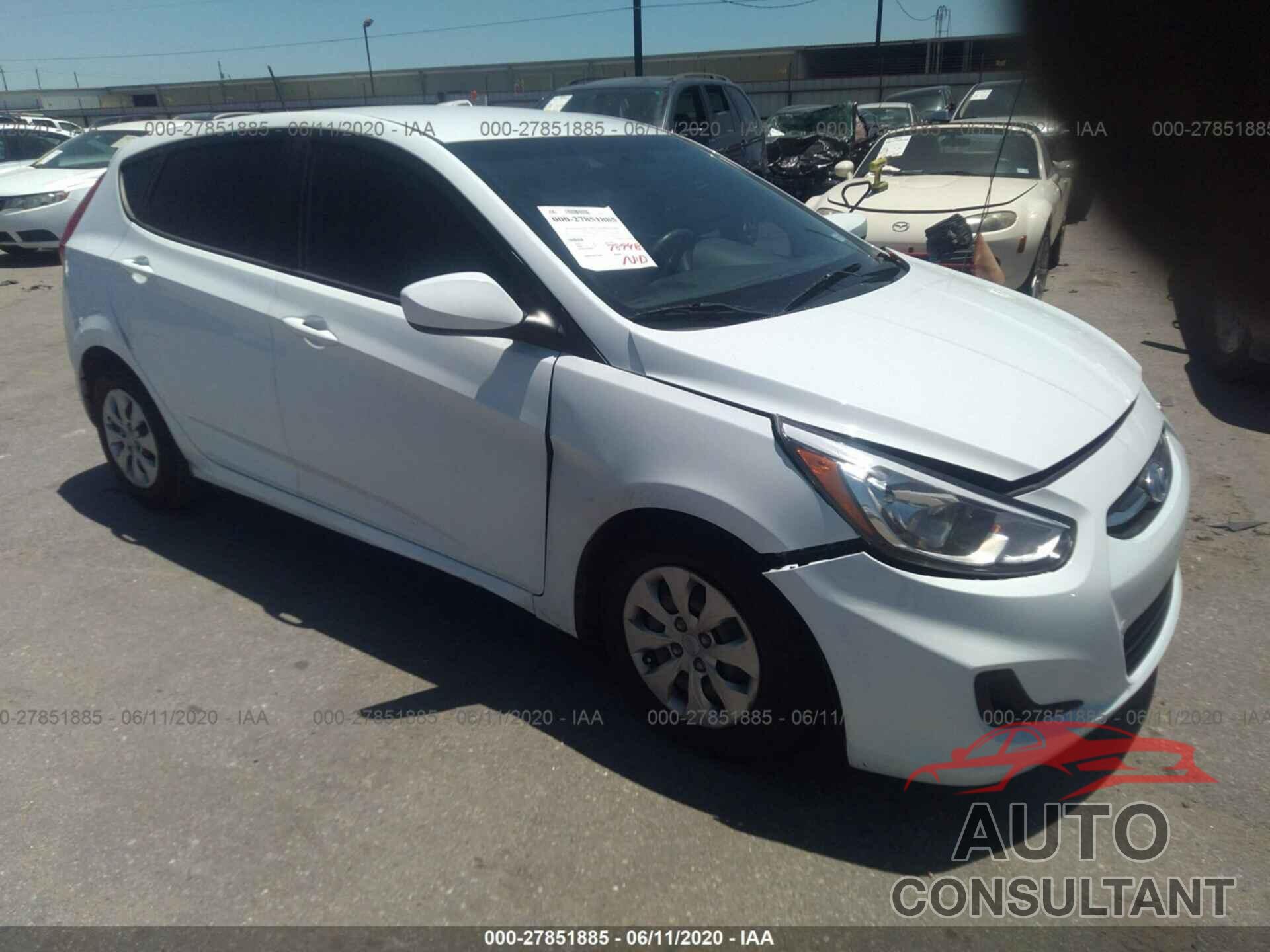 Hyundai Accent 2017 - KMHCT5AE8HU305192