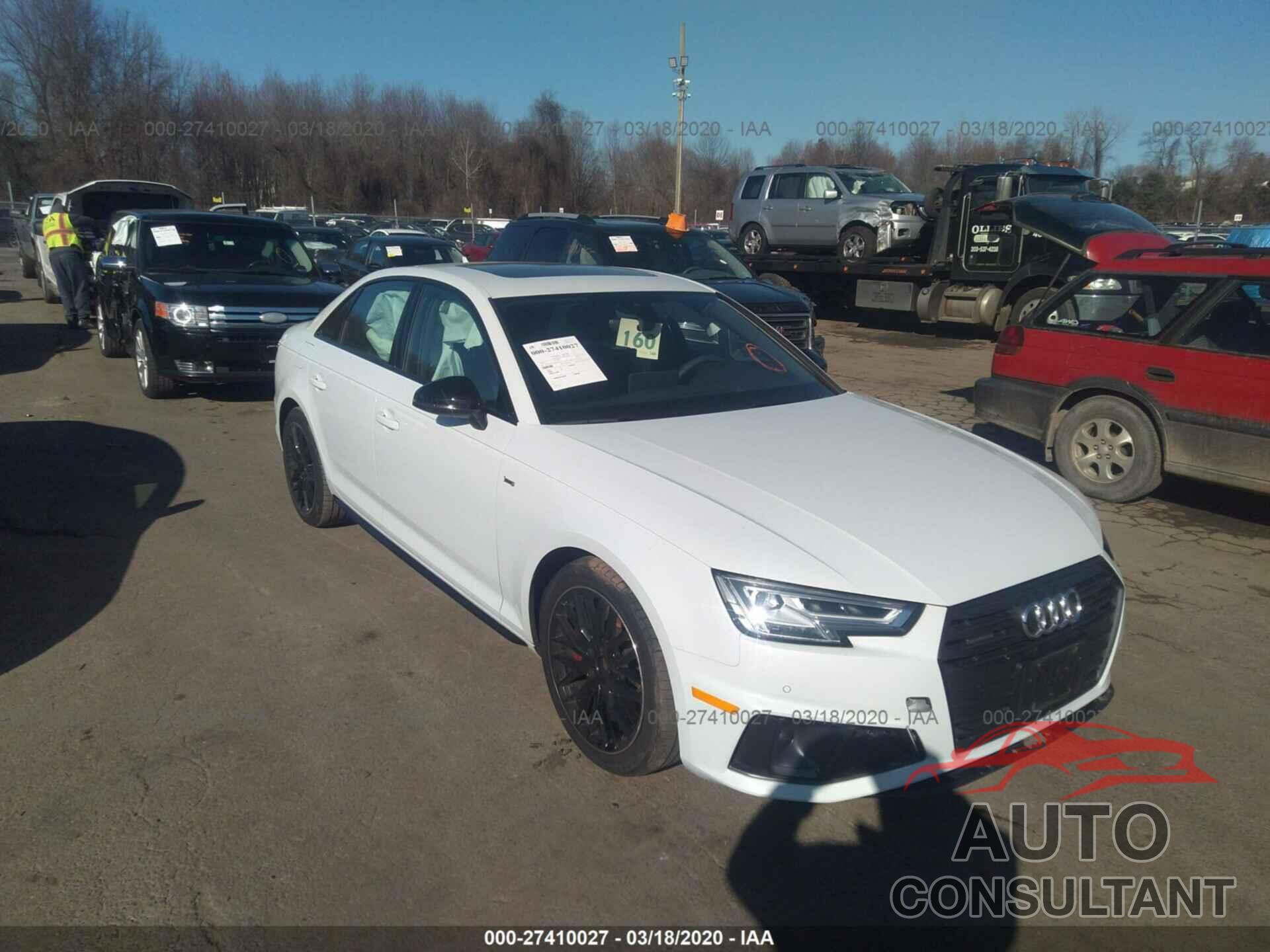 AUDI A4 2019 - WAUENAF45KN003146