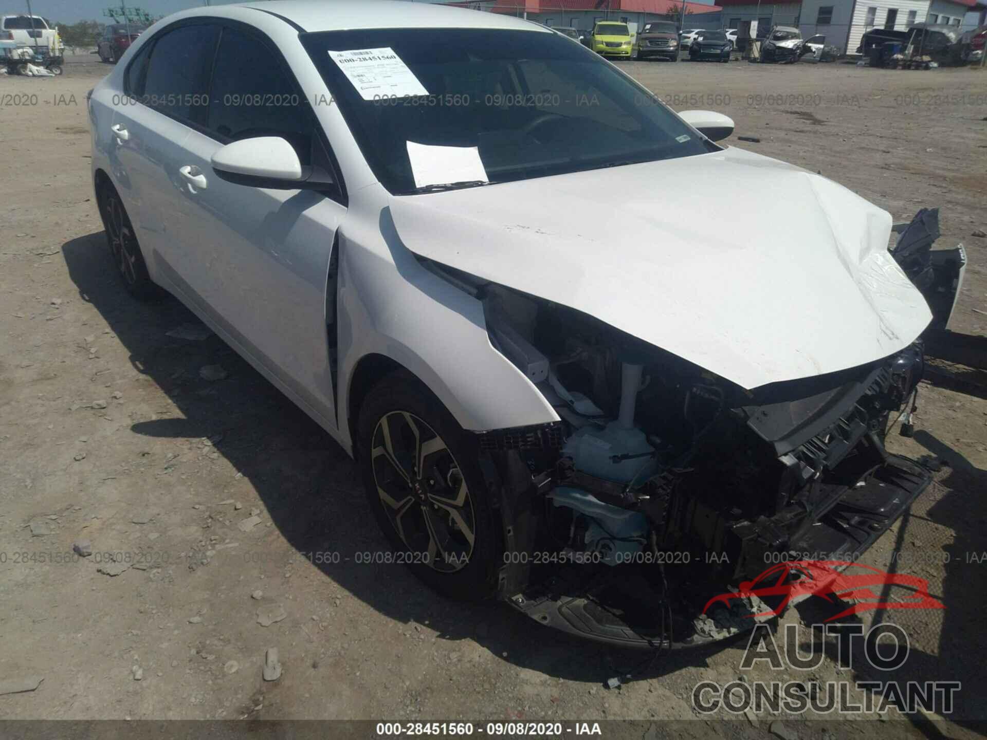 KIA FORTE 2020 - 3KPF24ADXLE169516
