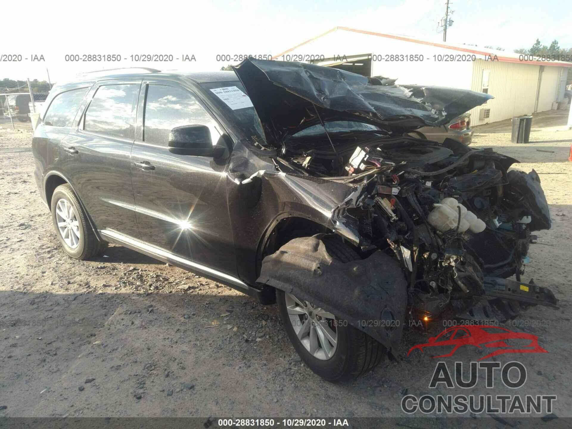 DODGE DURANGO 2020 - 1C4RDHAG0LC204645