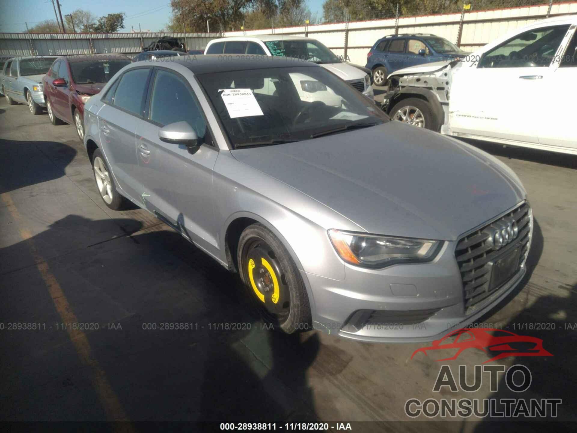 AUDI A3 2016 - WAUA7GFF3G1066967