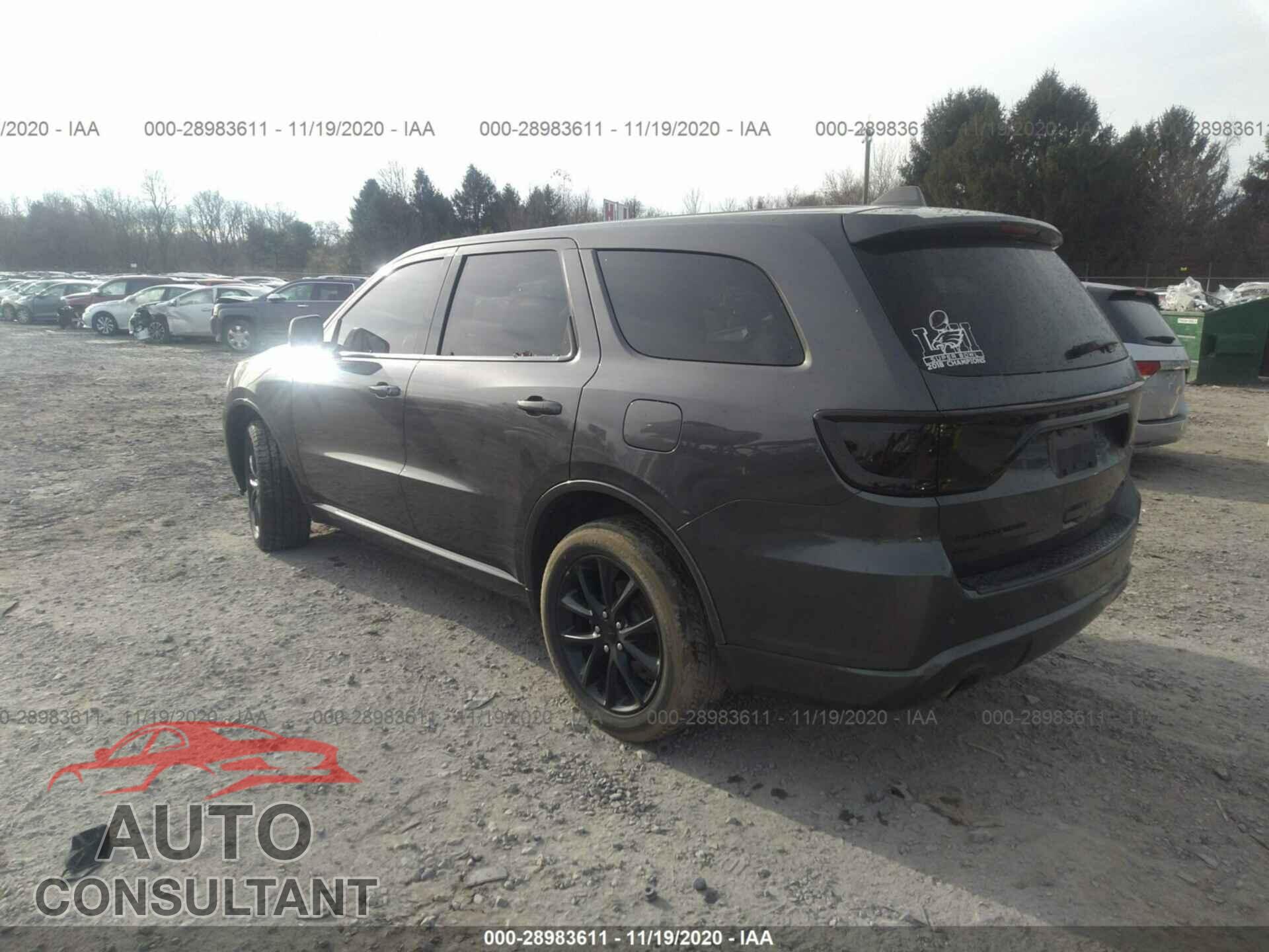 DODGE DURANGO 2017 - 1C4RDJDG8HC664968