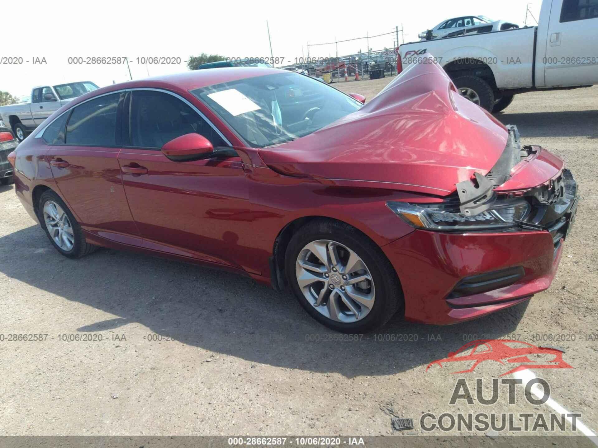 HONDA ACCORD SEDAN 2019 - 1HGCV1F19KA042847