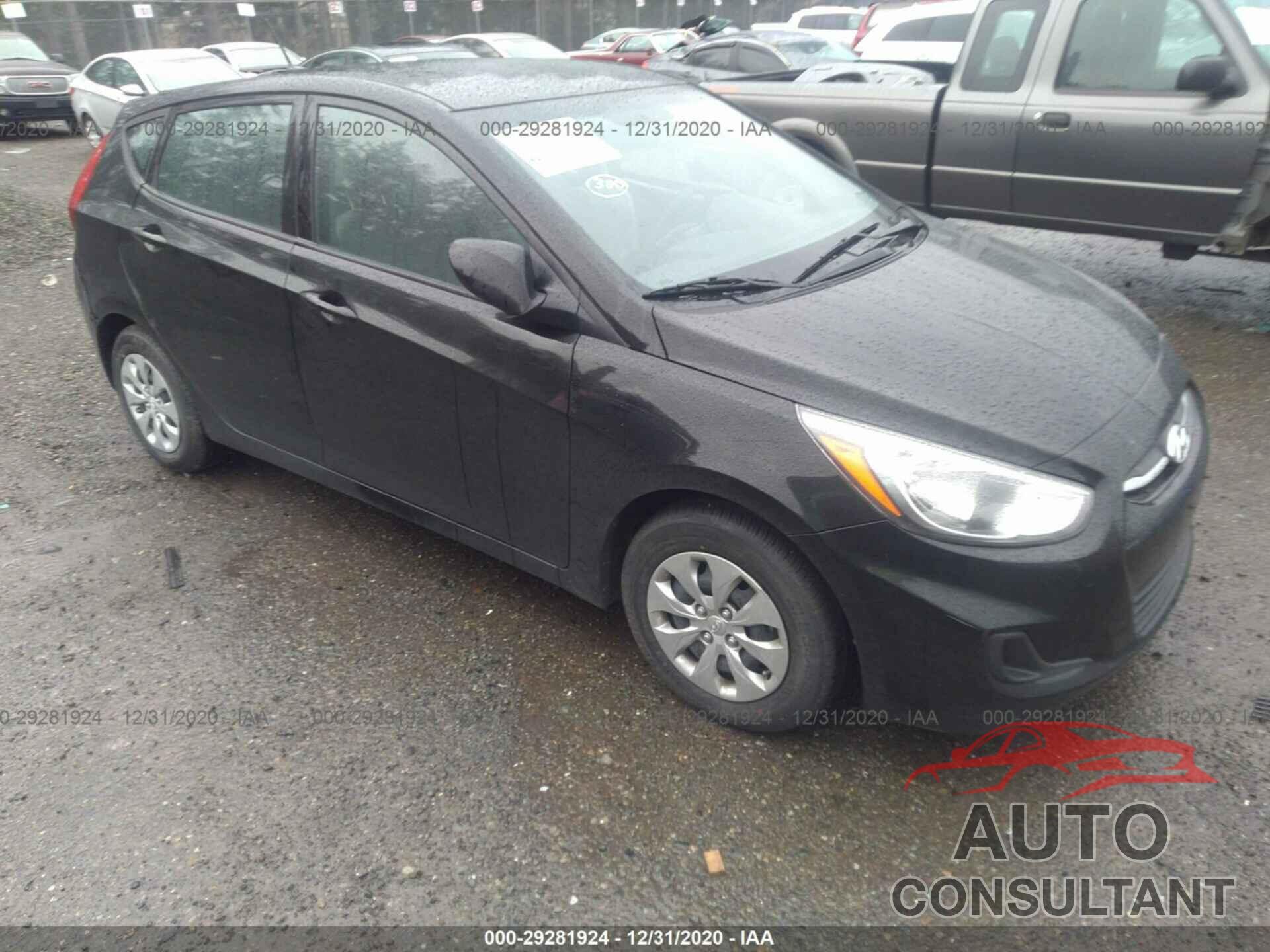 HYUNDAI ACCENT 2017 - KMHCT5AEXHU332796