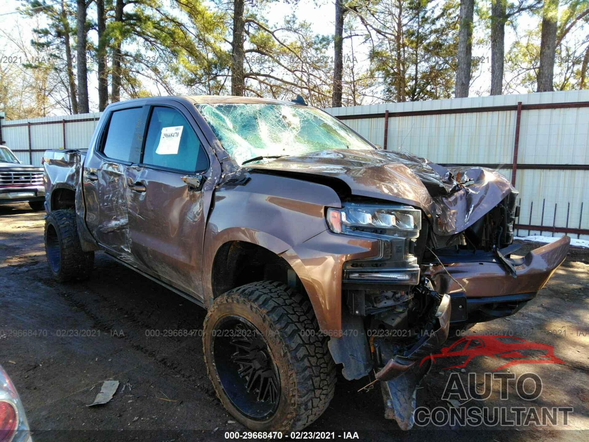 CHEVROLET SILVERADO 1500 2019 - 3GCUYDED0KG186277