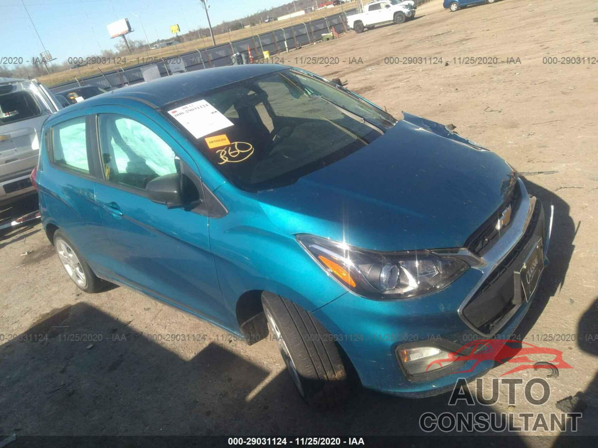 CHEVROLET SPARK 2019 - KL8CB6SA2KC818906