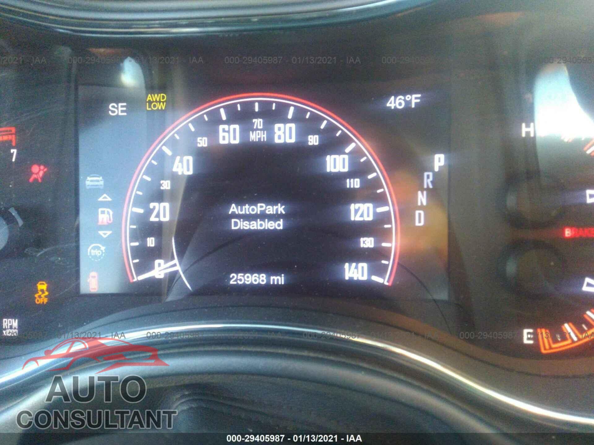 DODGE DURANGO 2020 - 1C4SDJCT8LC114744