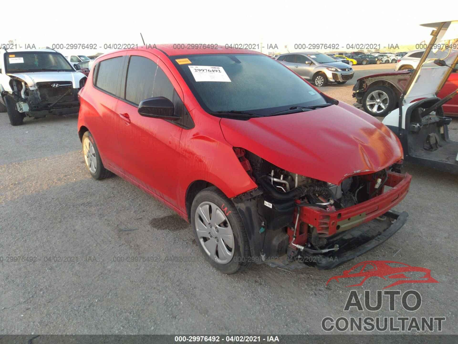 CHEVROLET SPARK 2018 - KL8CB6SA5JC467780