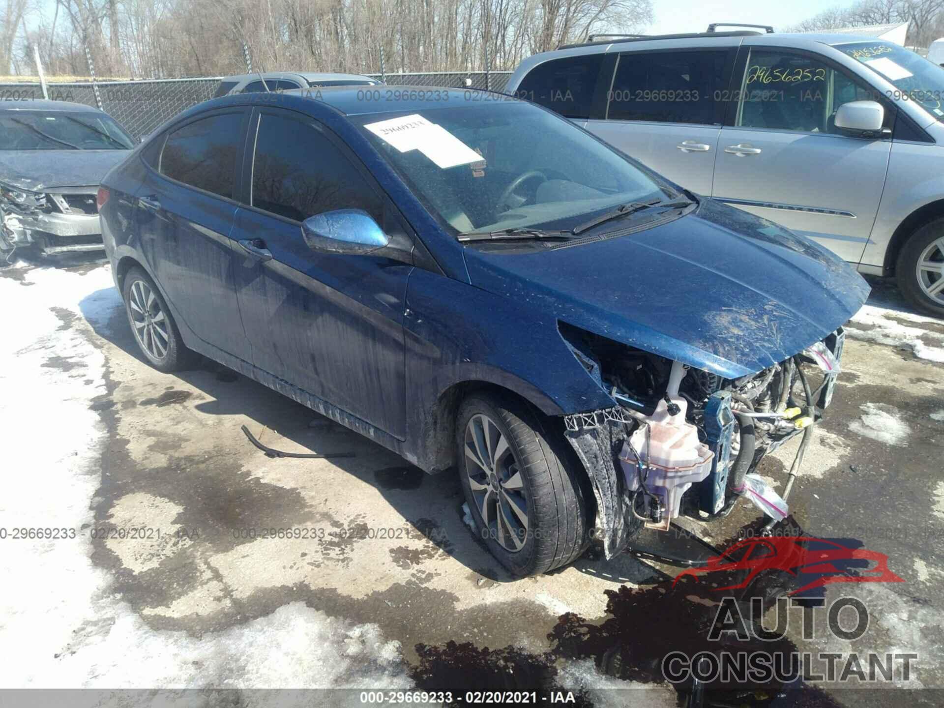 HYUNDAI ACCENT 2017 - KMHCT4AE8HU255565