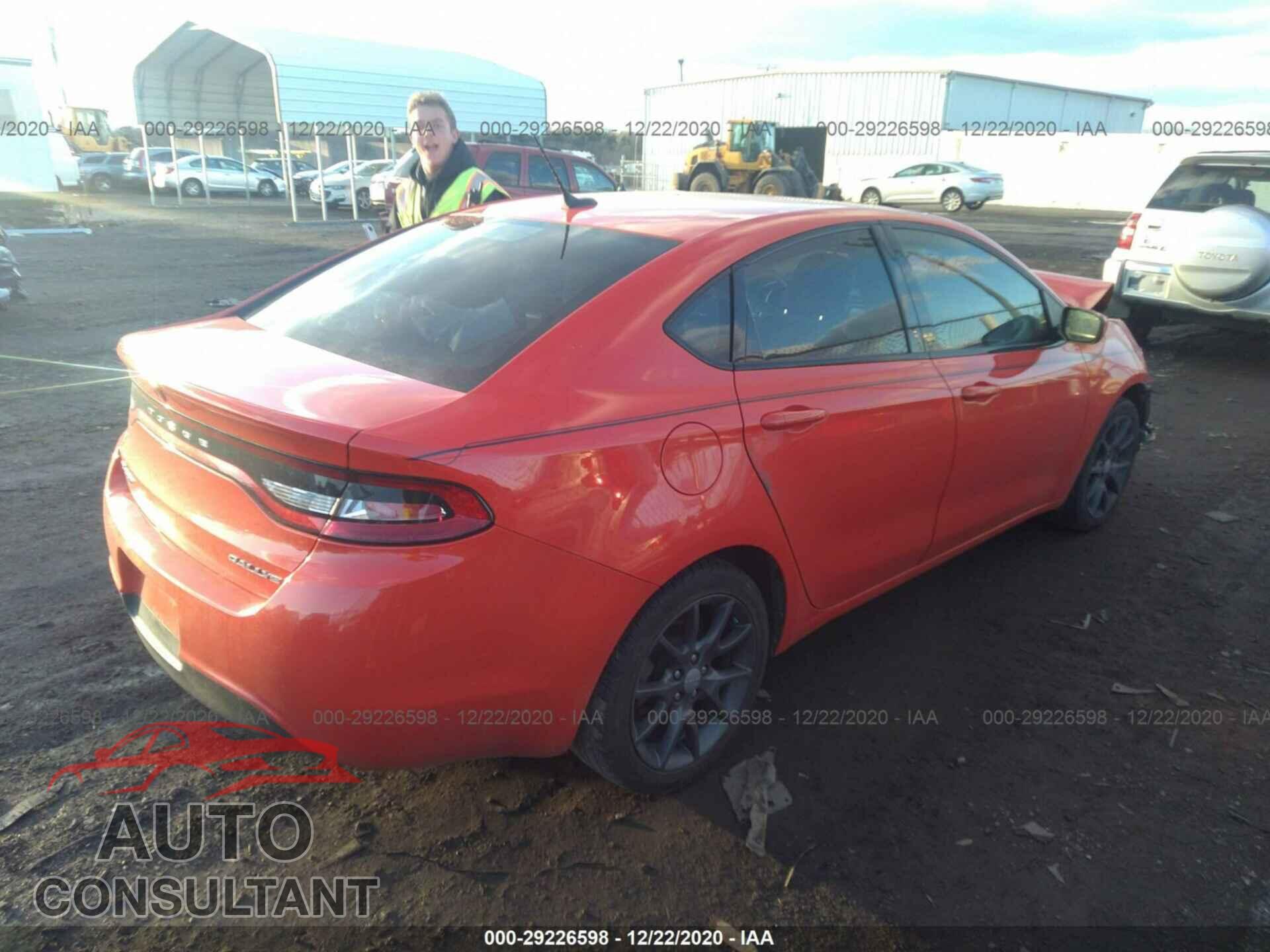DODGE DART 2016 - 1C3CDFFA2GD791658
