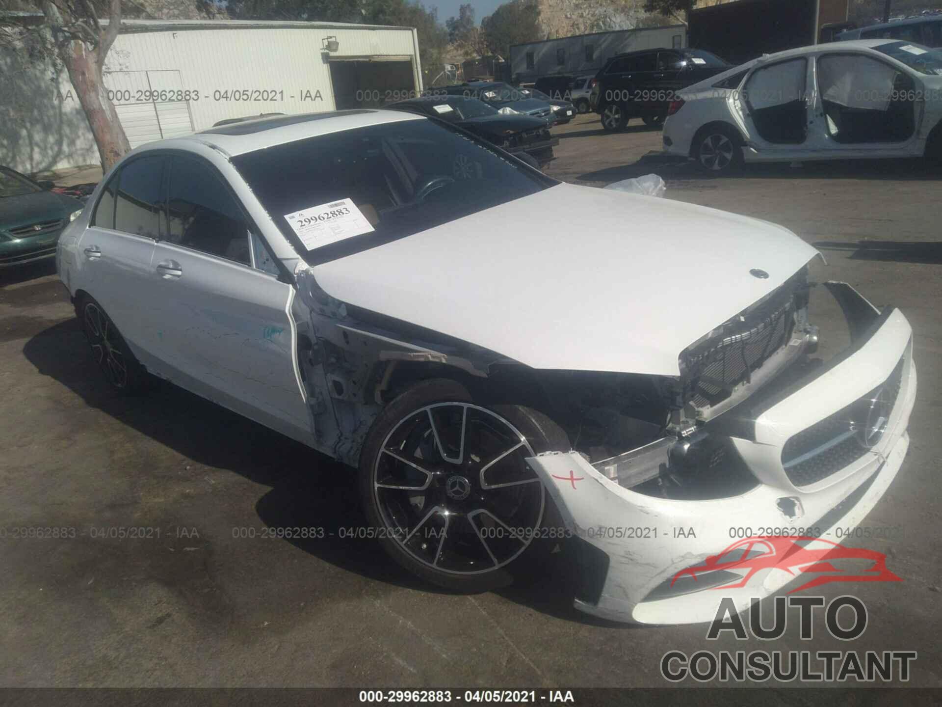 MERCEDES-BENZ C-CLASS 2020 - W1KWF8DB9LR572242