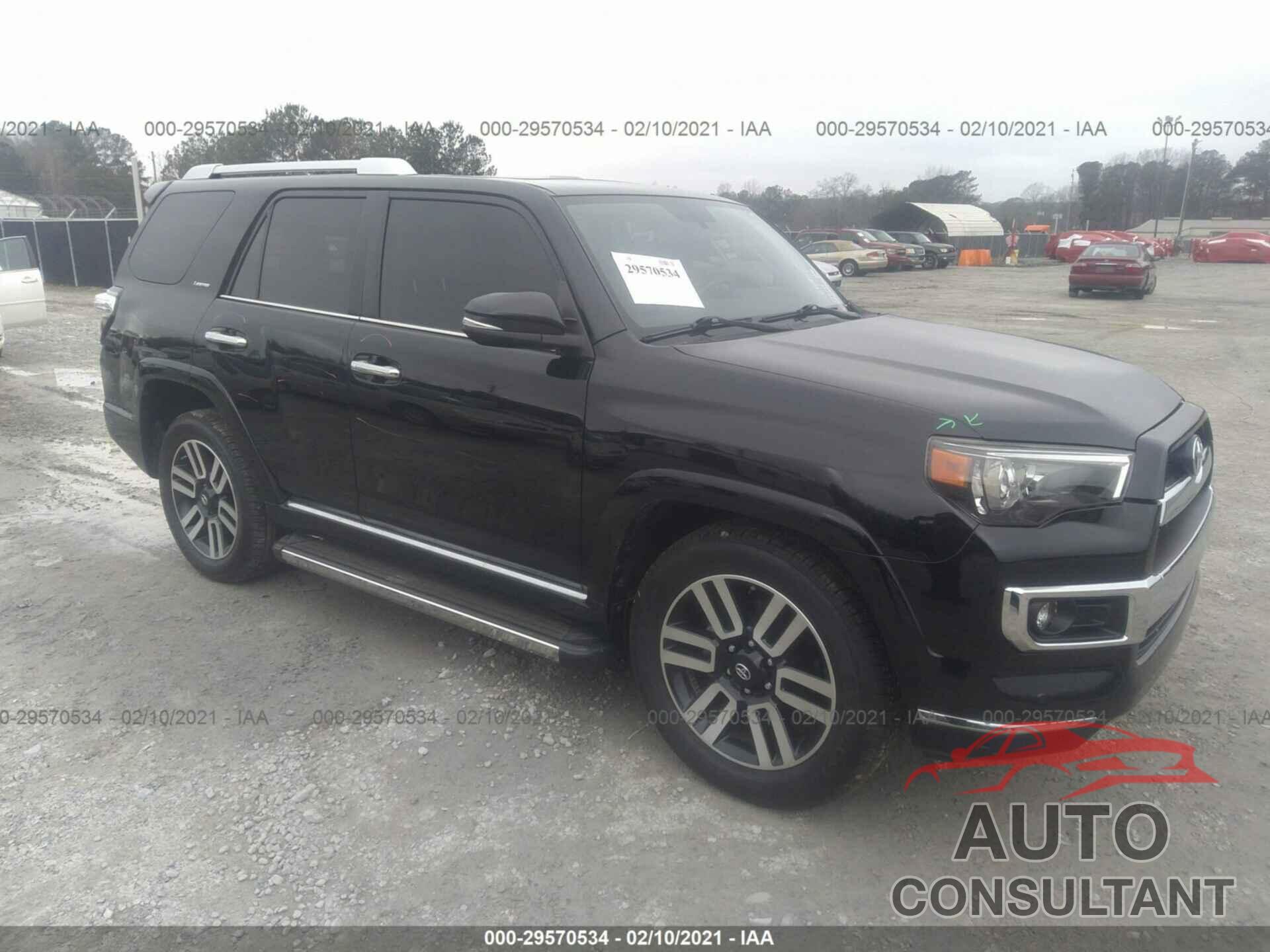 TOYOTA 4RUNNER 2017 - JTEZU5JR4H5154453