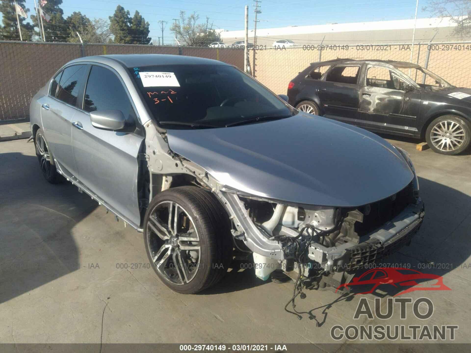 HONDA ACCORD SEDAN 2017 - 1HGCR2F12HA031952