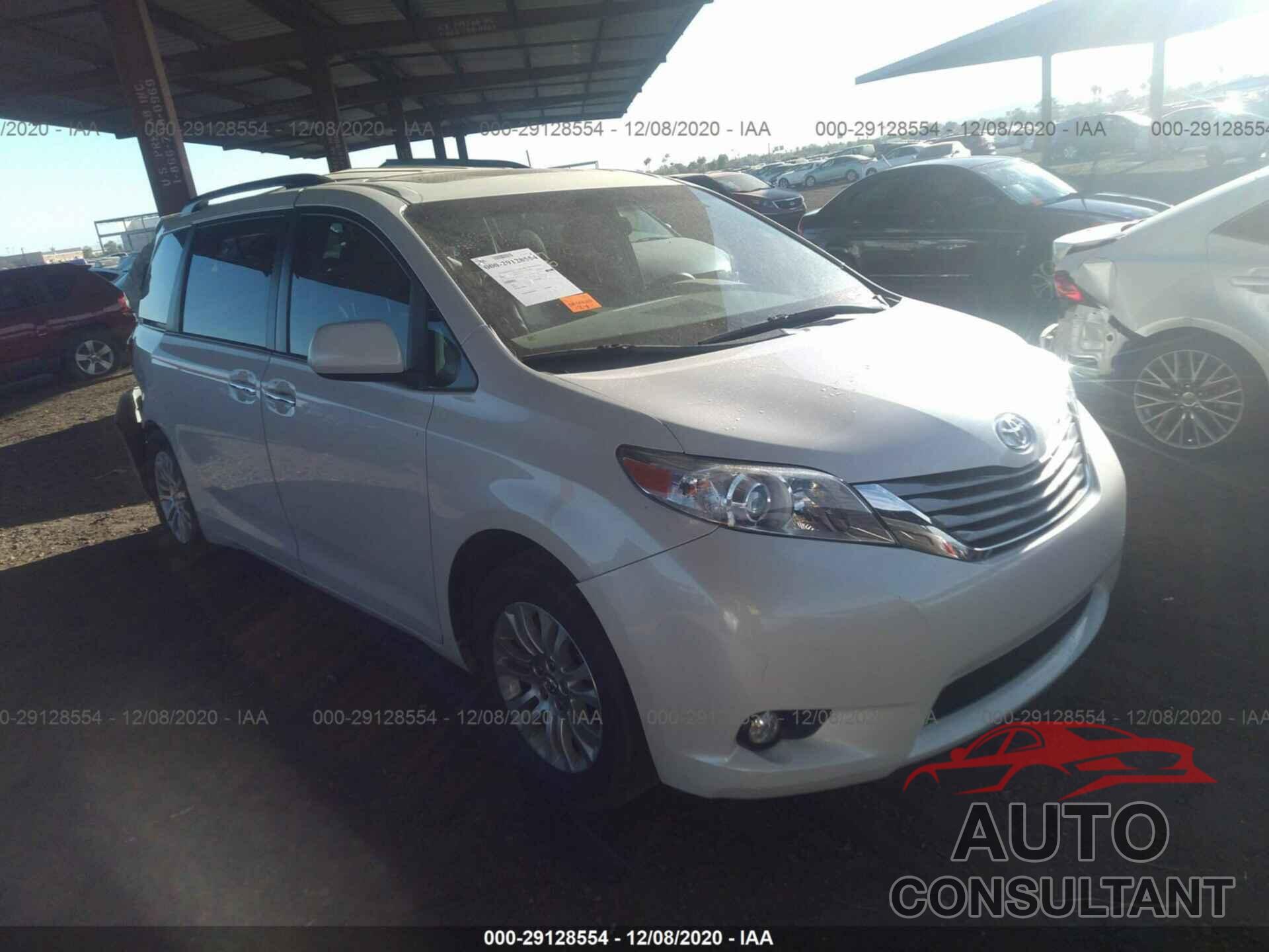 TOYOTA SIENNA 2017 - 5TDYZ3DC8HS804540