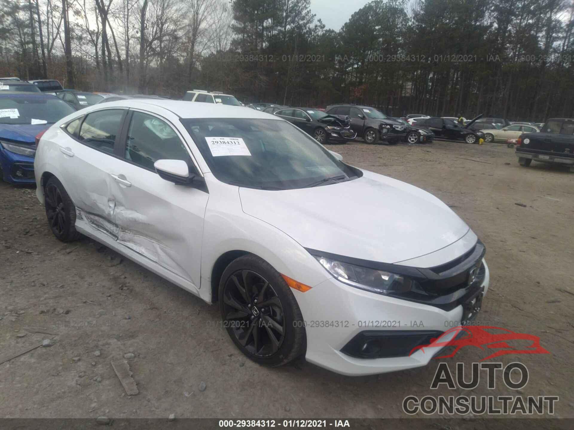 HONDA CIVIC SEDAN 2020 - 2HGFC2F84LH559627