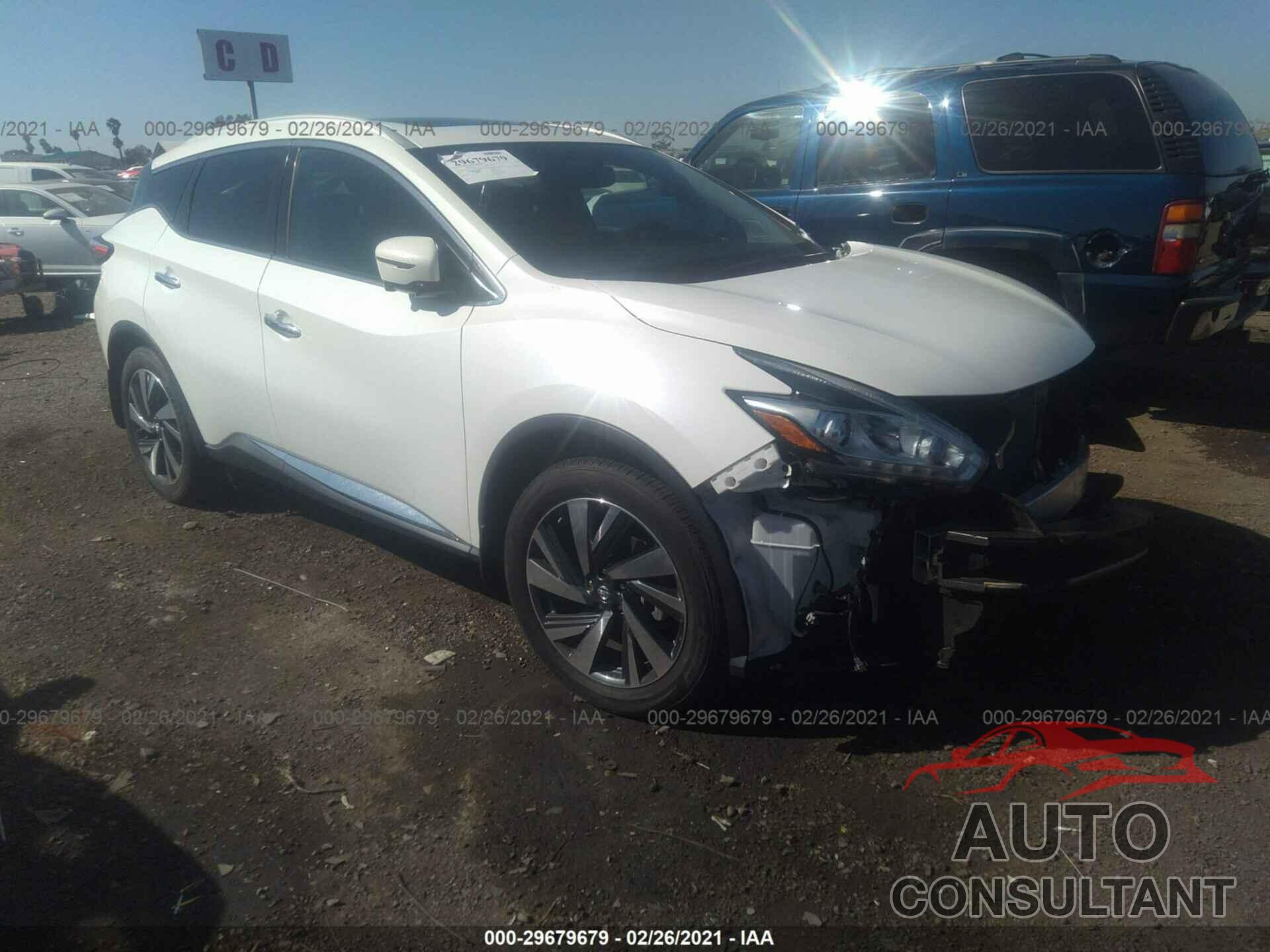 NISSAN MURANO 2017 - 5N1AZ2MG0HN122591