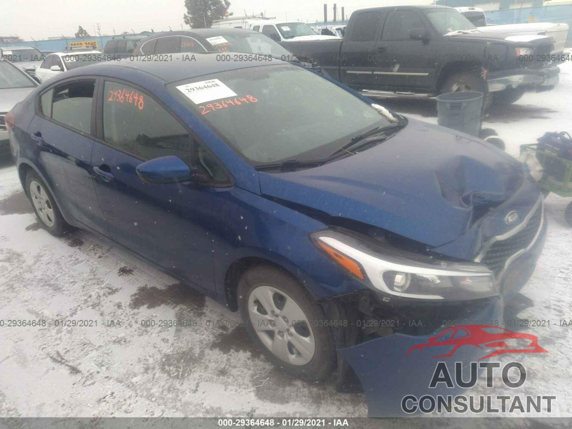 KIA FORTE 2018 - 3KPFK4A70JE279773