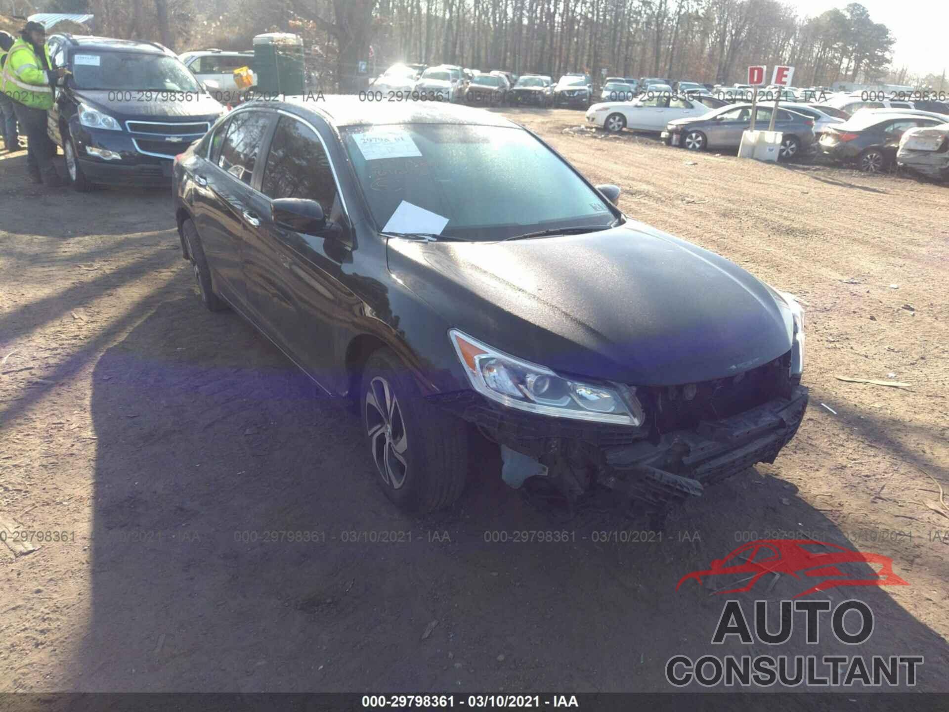 HONDA ACCORD SEDAN 2016 - 1HGCR2F31GA203694