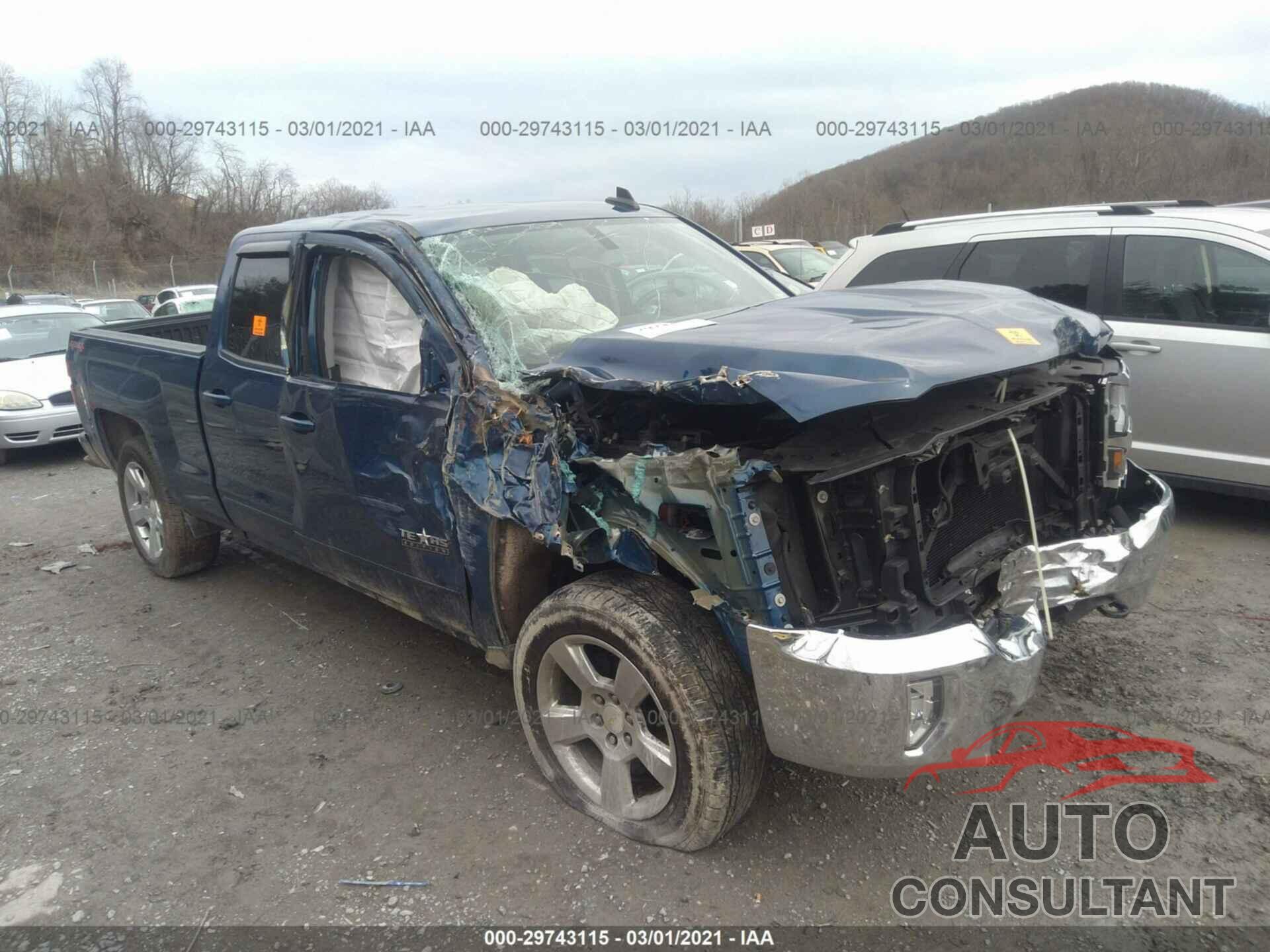 CHEVROLET SILVERADO 1500 2016 - 1GCVKREC4GZ318989
