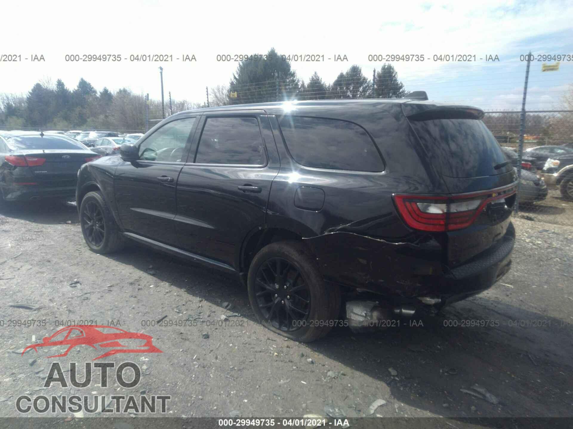 DODGE DURANGO 2016 - 1C4RDJAG9GC484904