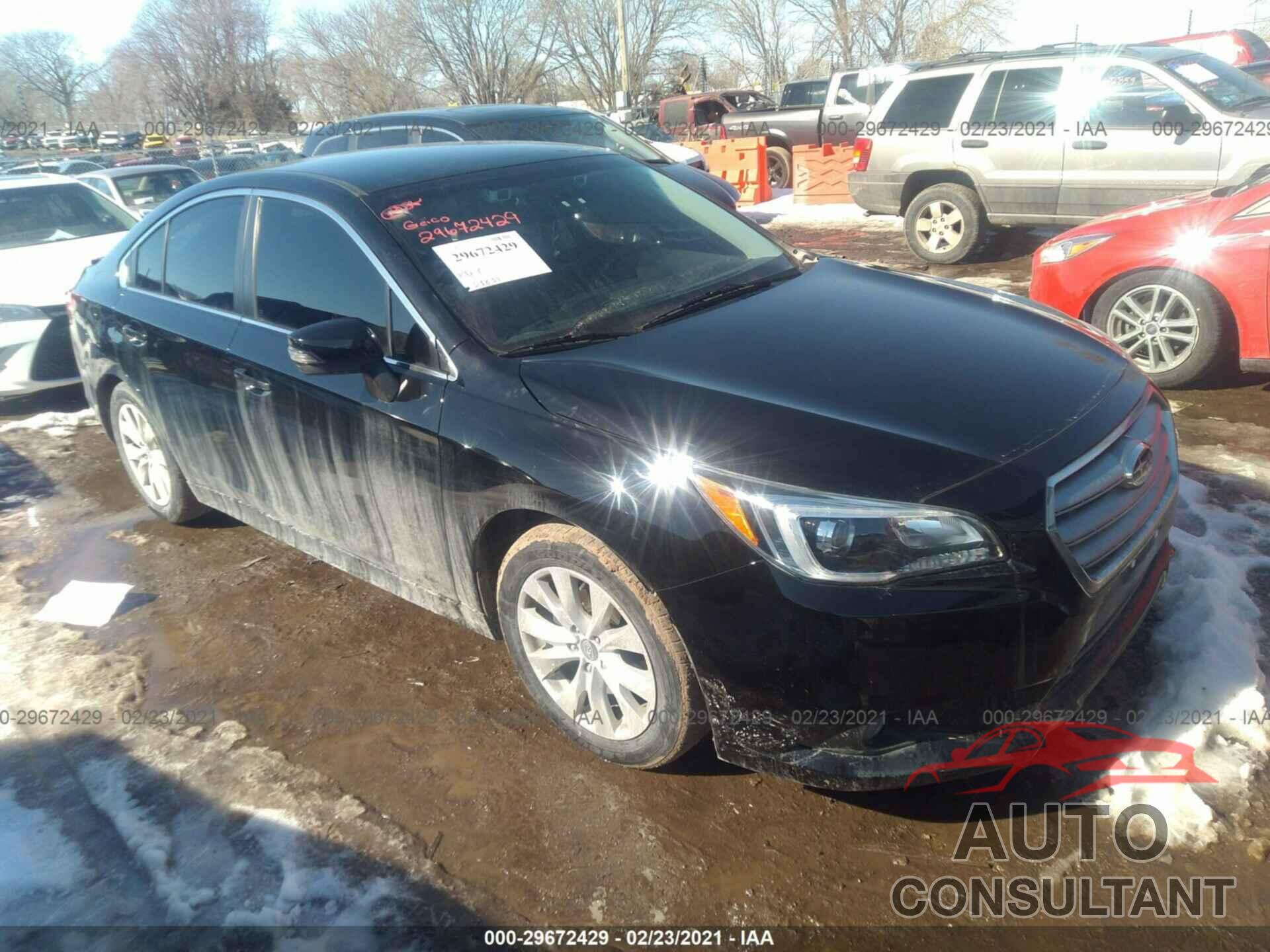 SUBARU LEGACY 2016 - 4S3BNAF61G3015711