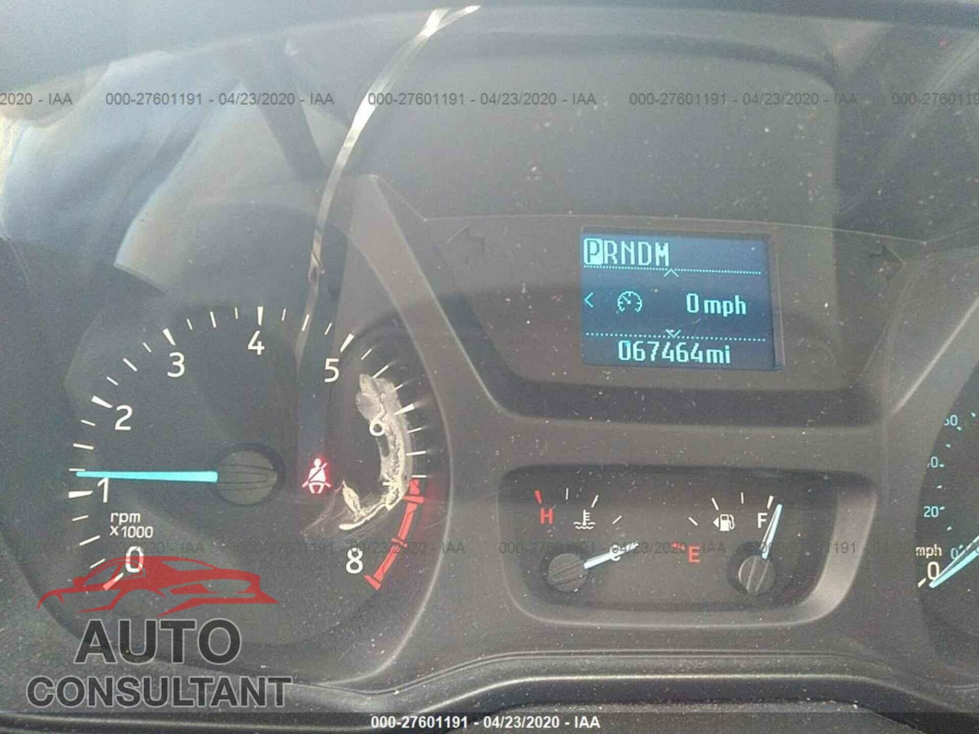 FORD TRANSIT 2016 - 1FTYR1ZM3GKB04596