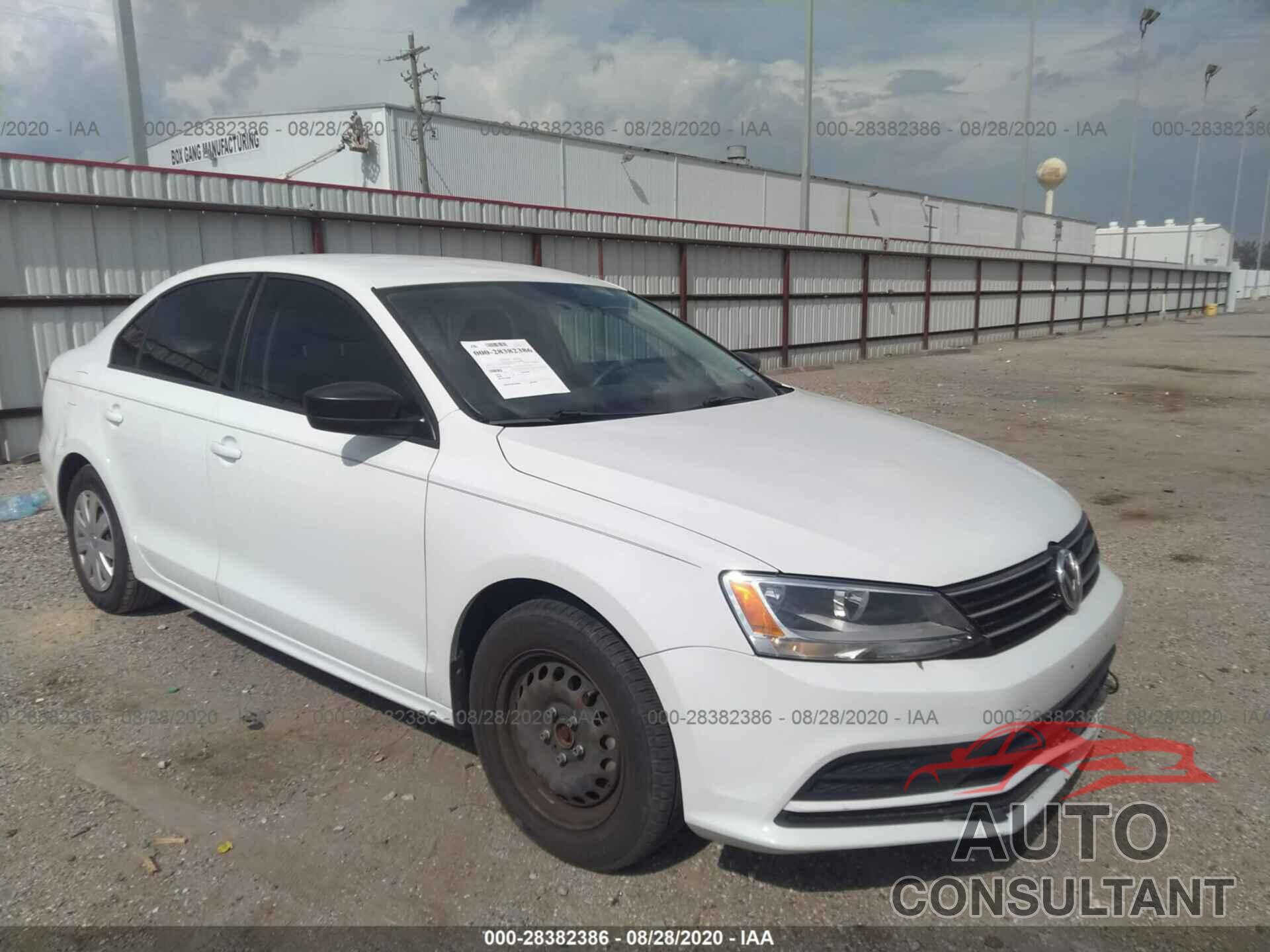 VOLKSWAGEN JETTA SEDAN 2016 - 3VW267AJ9GM299628