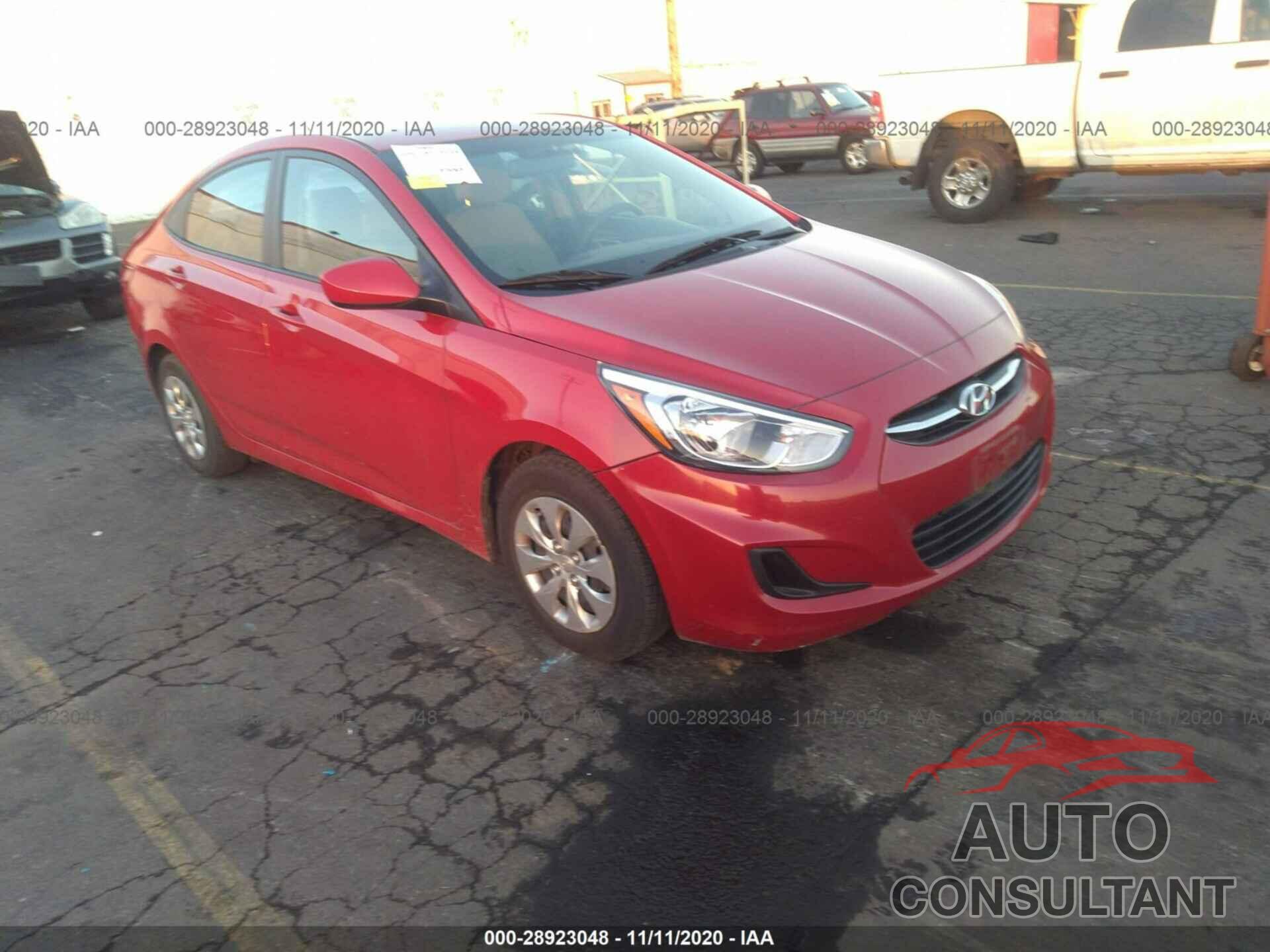 HYUNDAI ACCENT 2017 - KMHCT4AE1HU170048