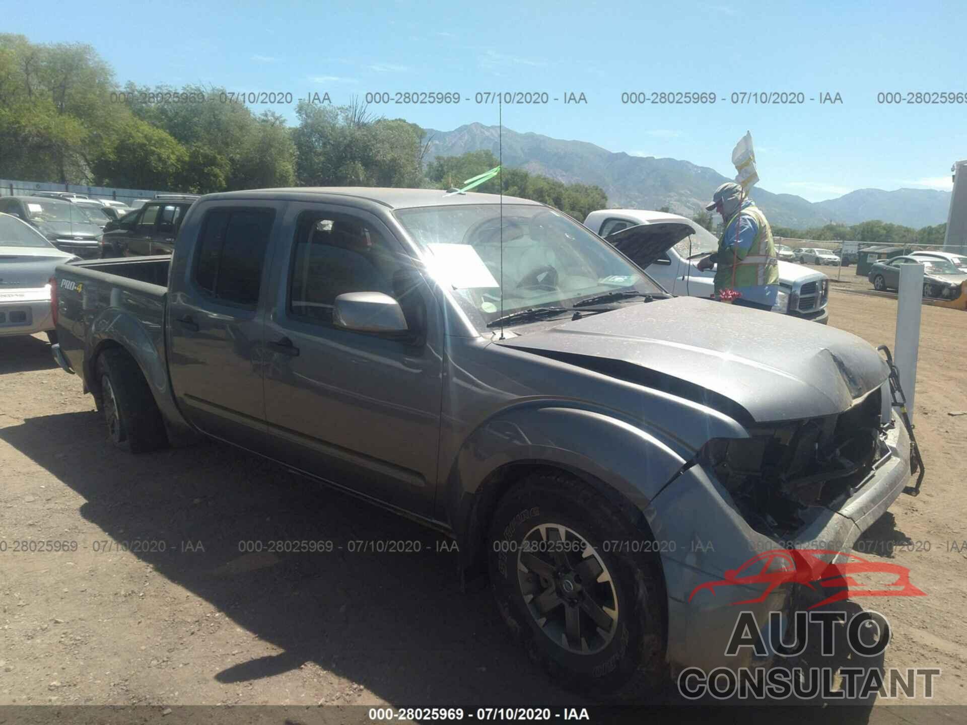 NISSAN FRONTIER 2018 - 1N6AD0EV0JN755048