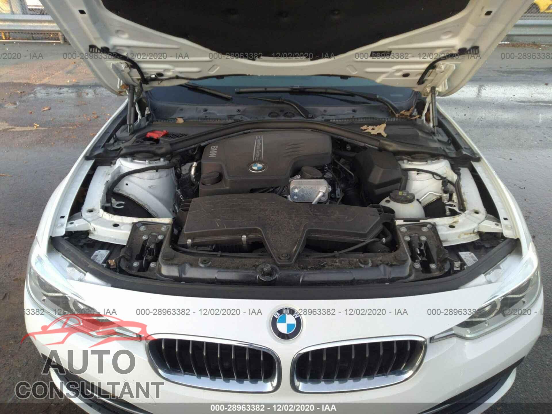 BMW 3 SERIES 2016 - WBA8E3G57GNU00901