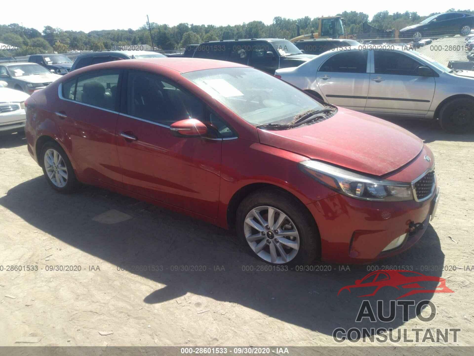 KIA FORTE 2017 - 3KPFL4A75HE010935