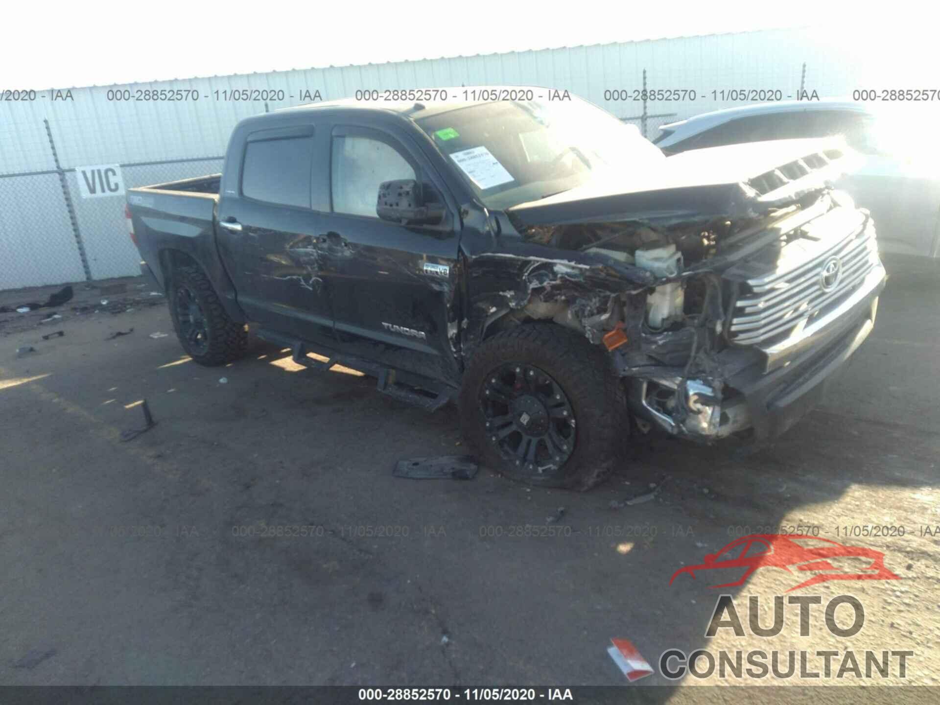 TOYOTA TUNDRA 4WD 2017 - 5TFHW5F10HX605542