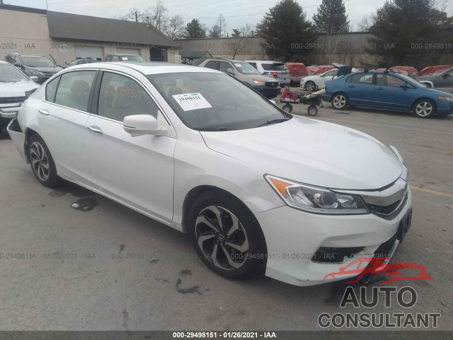 HONDA ACCORD SEDAN 2016 - 1HGCR2F70GA158573