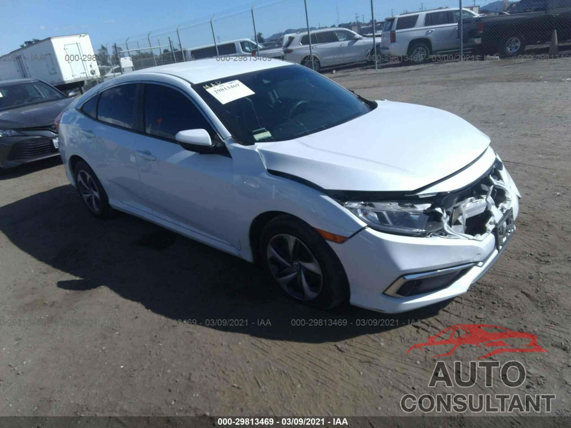 HONDA CIVIC SEDAN 2019 - 19XFC2F61KE214000